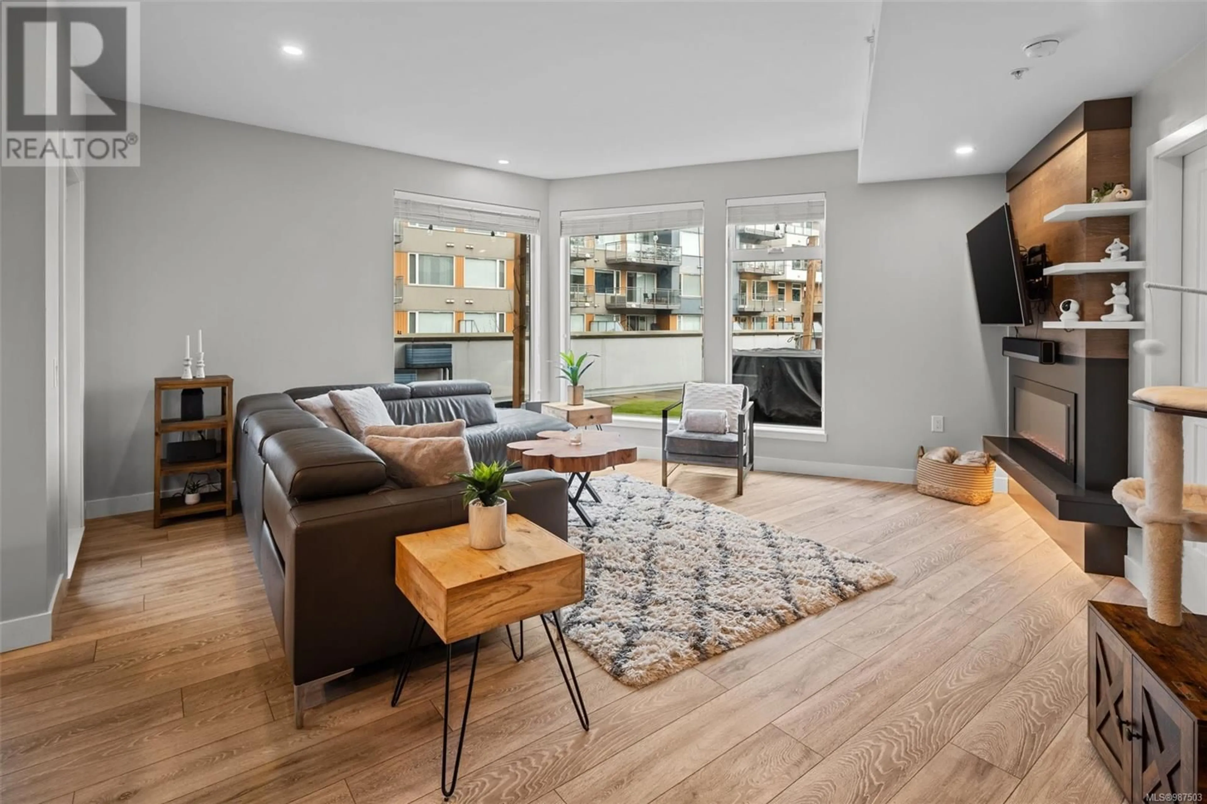 Living room with furniture, unknown for 202 - 950 WHIRLAWAY CRESCENT, Langford British Columbia V9B0Y3