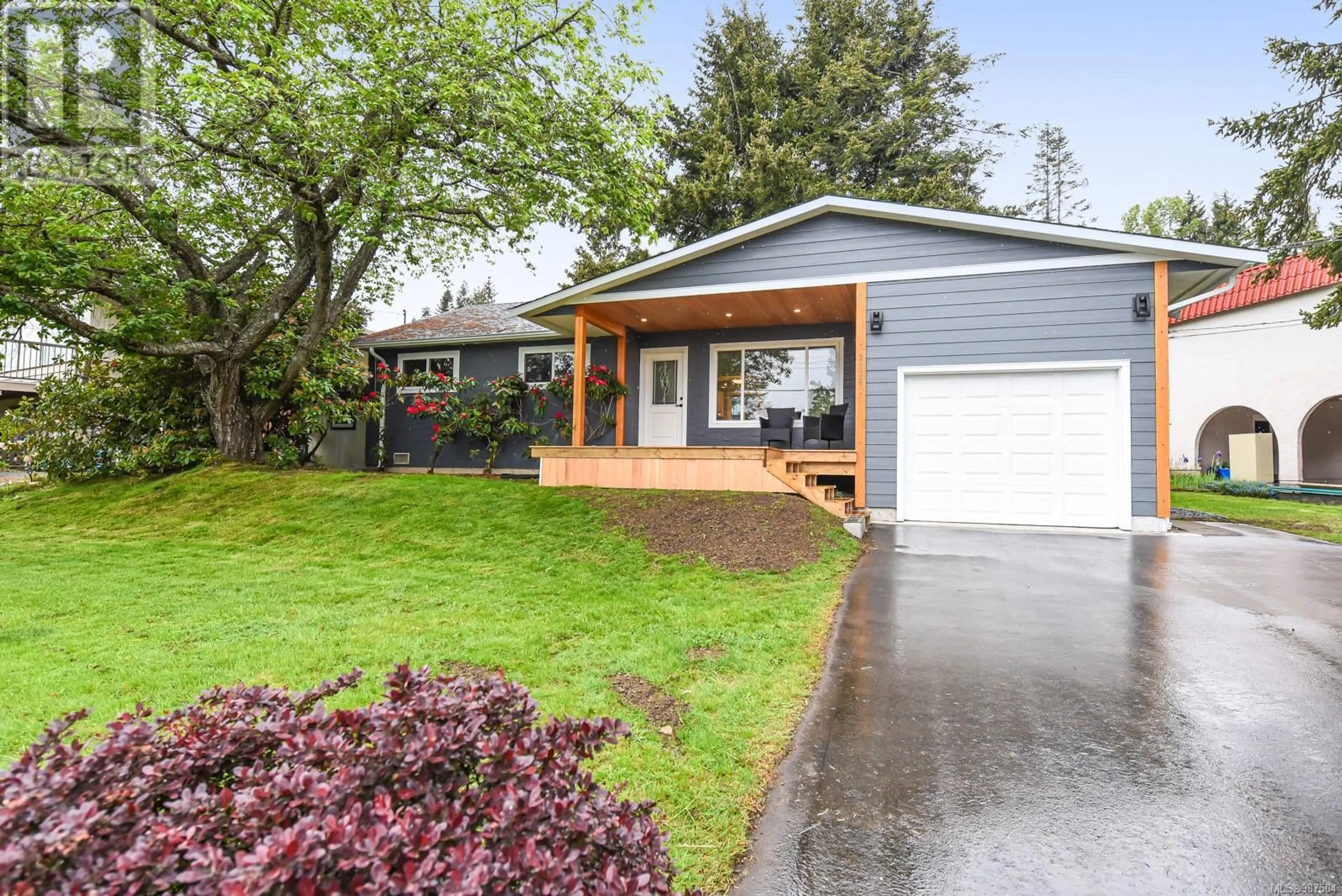 Home with vinyl exterior material, street for 2236 April Pl, Comox British Columbia V9M1L1