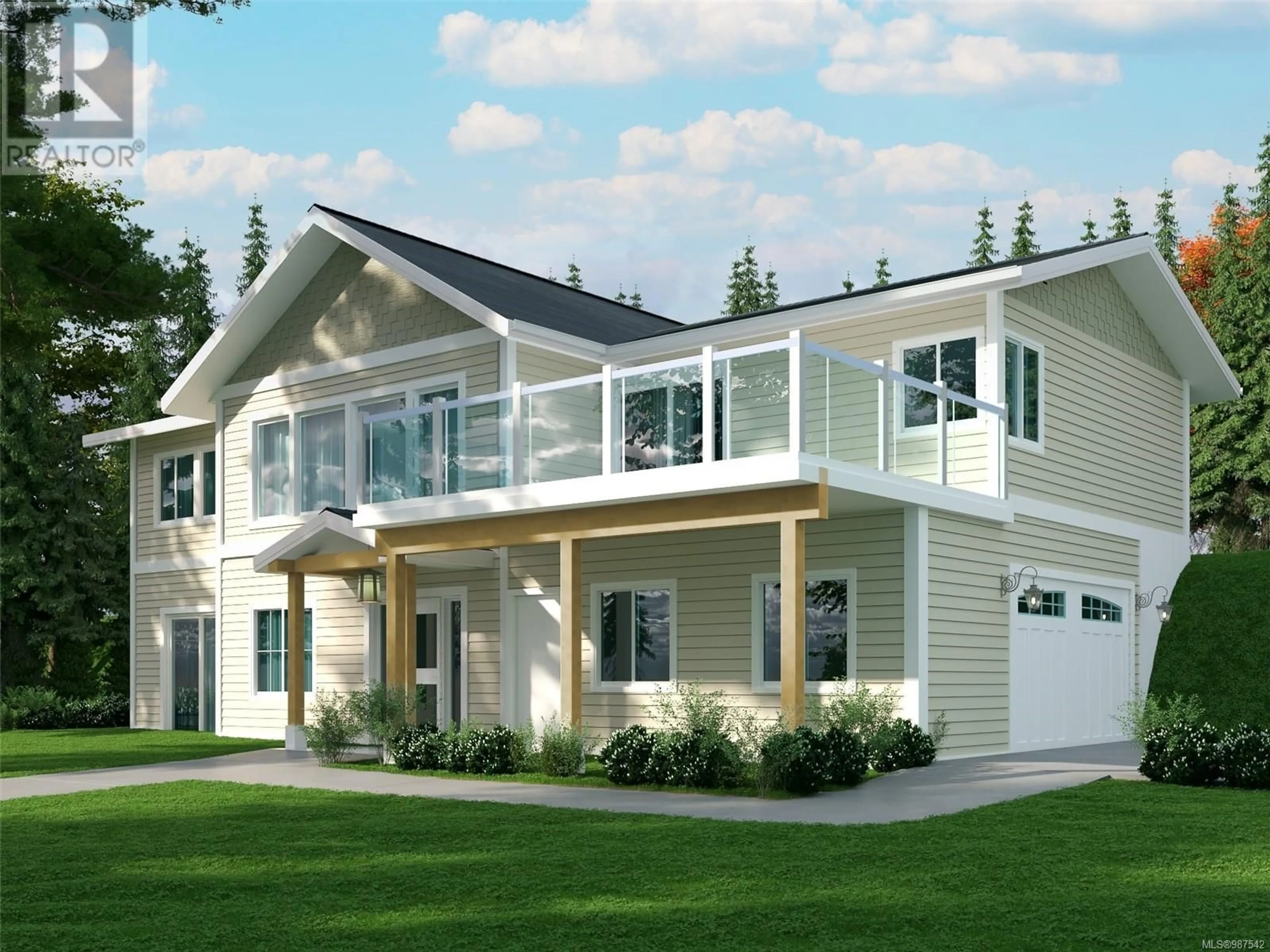 Home with vinyl exterior material, mountain view for 1795 Martini Way, Qualicum Beach British Columbia V9K2S3