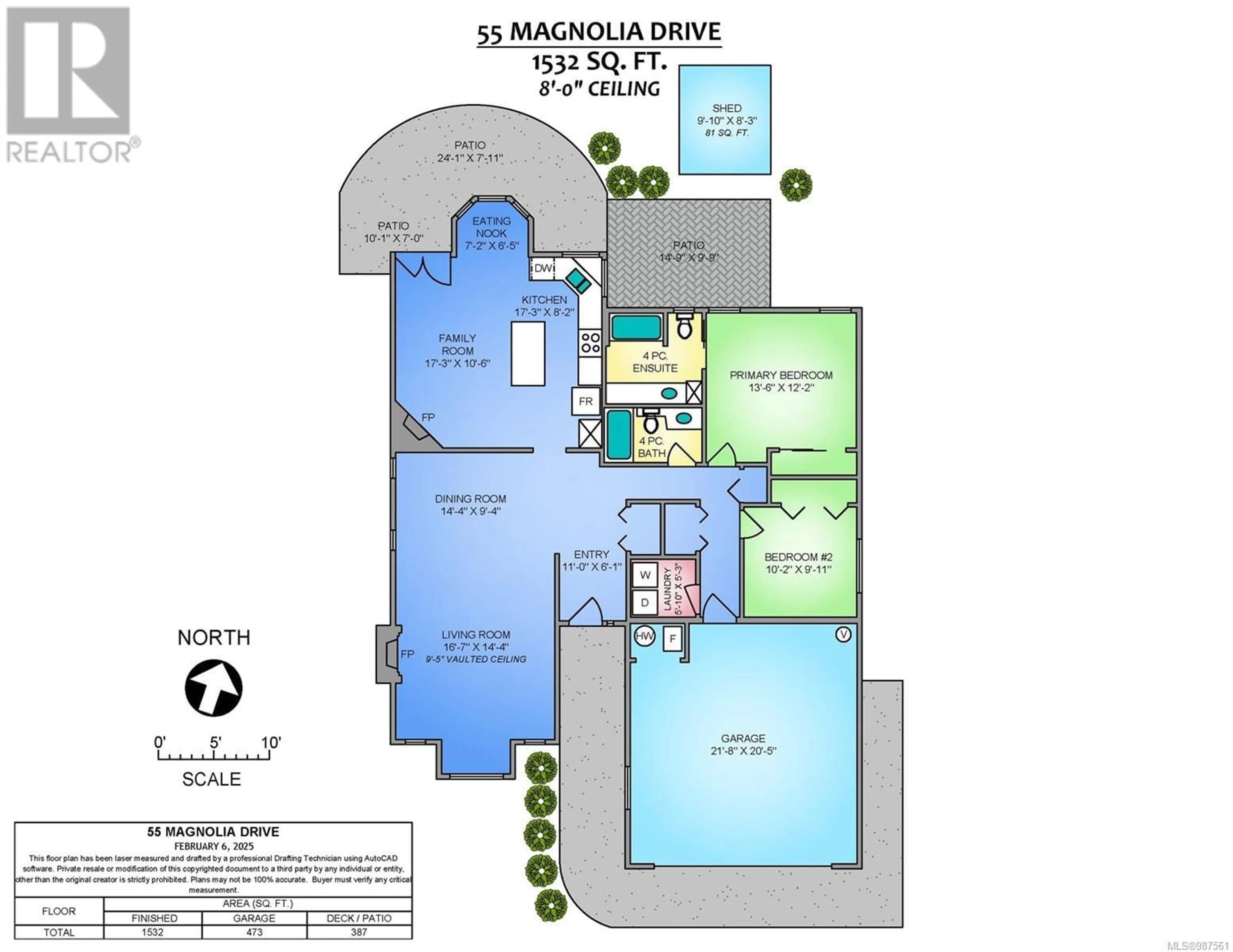 Floor plan for 55 Magnolia Dr, Parksville British Columbia V9P2P5