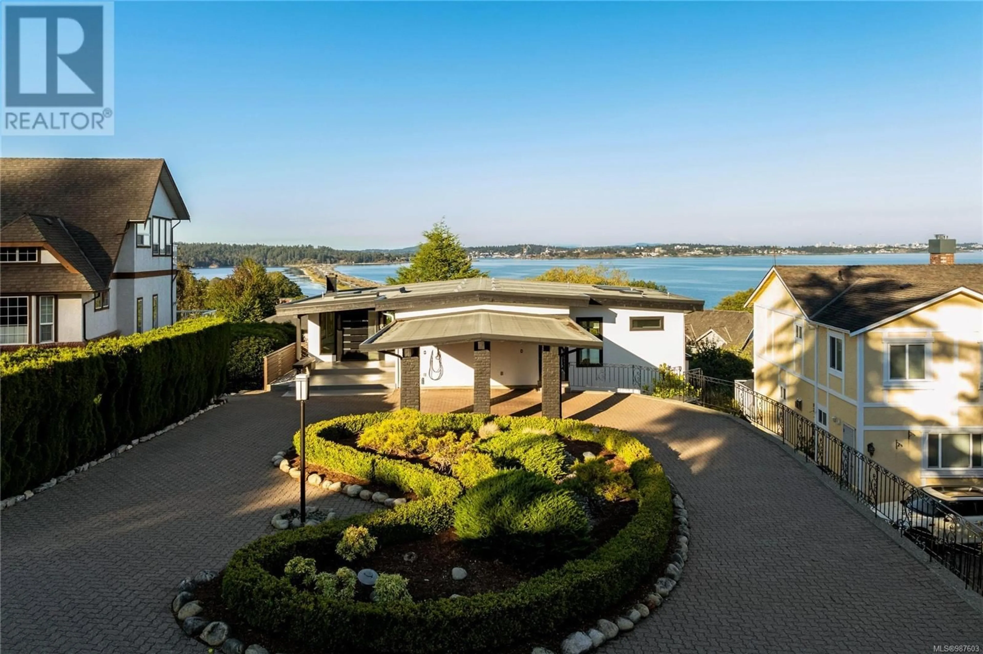 Patio, water/lake/river/ocean view for 3507 Aloha Ave, Colwood British Columbia V9C1V9