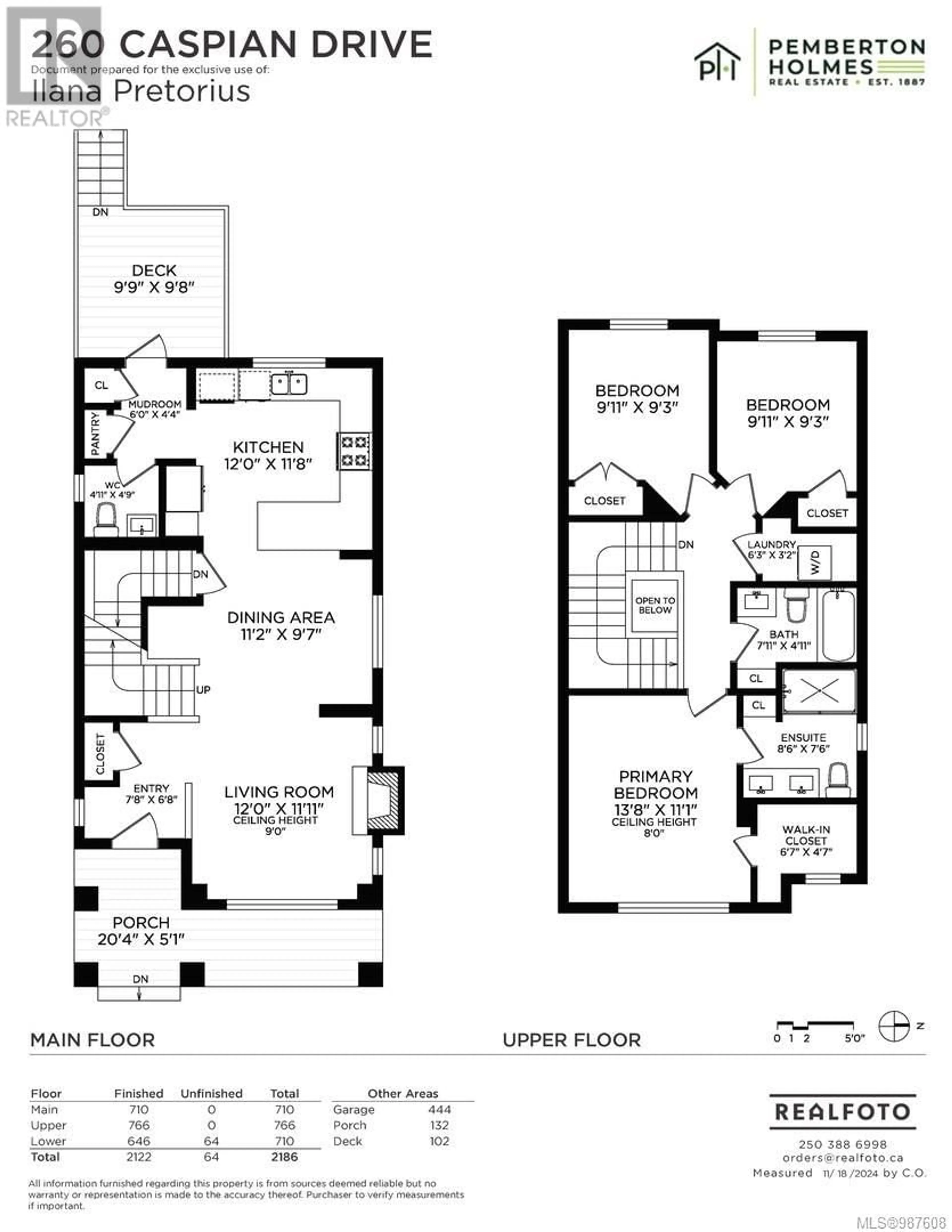 Floor plan for 260 Caspian Dr, Colwood British Columbia V9C1Y8