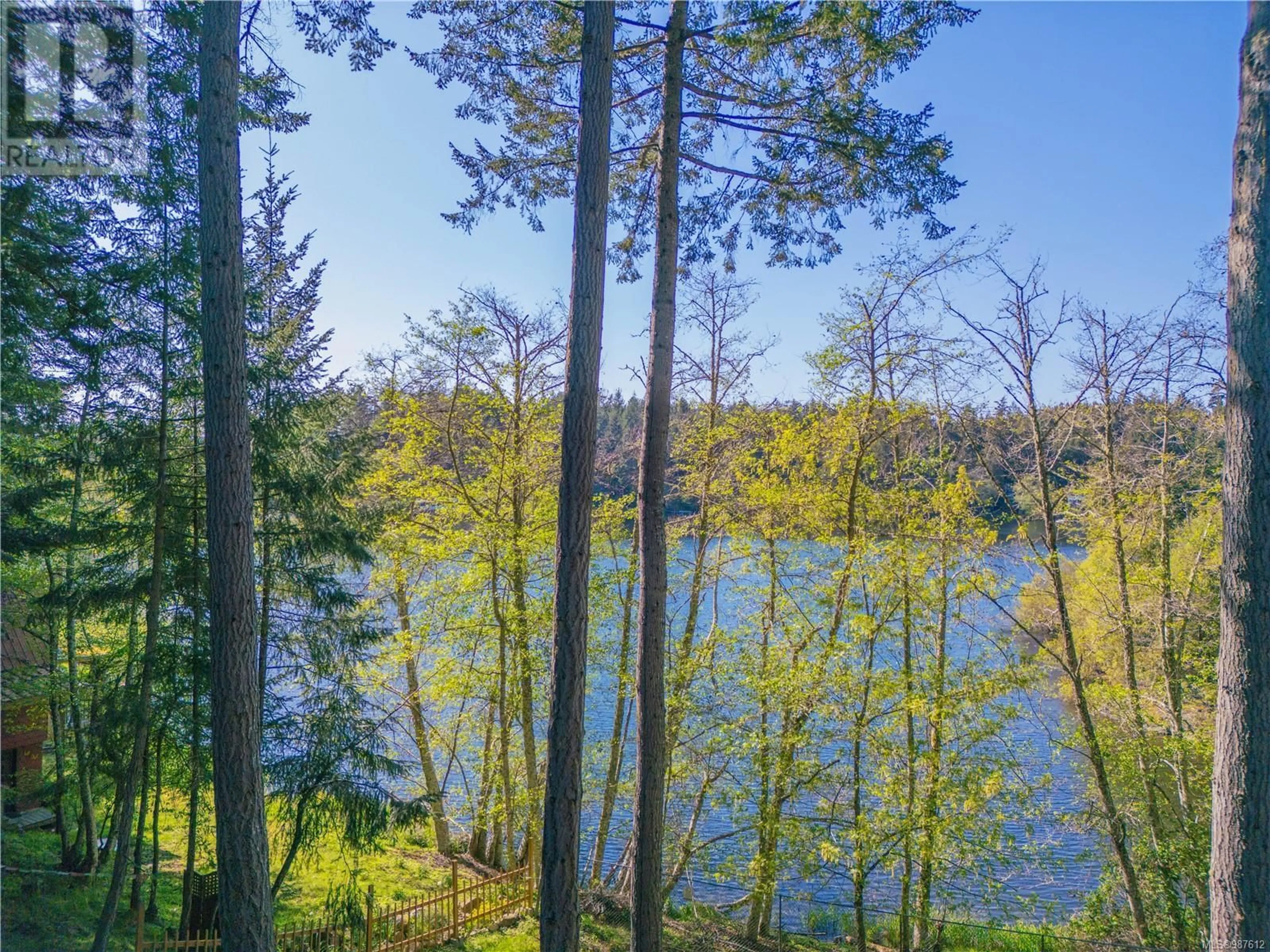 A pic from outside/outdoor area/front of a property/back of a property/a pic from drone, forest/trees view for 3711 Compass Cres, Pender Island British Columbia V0N2M2