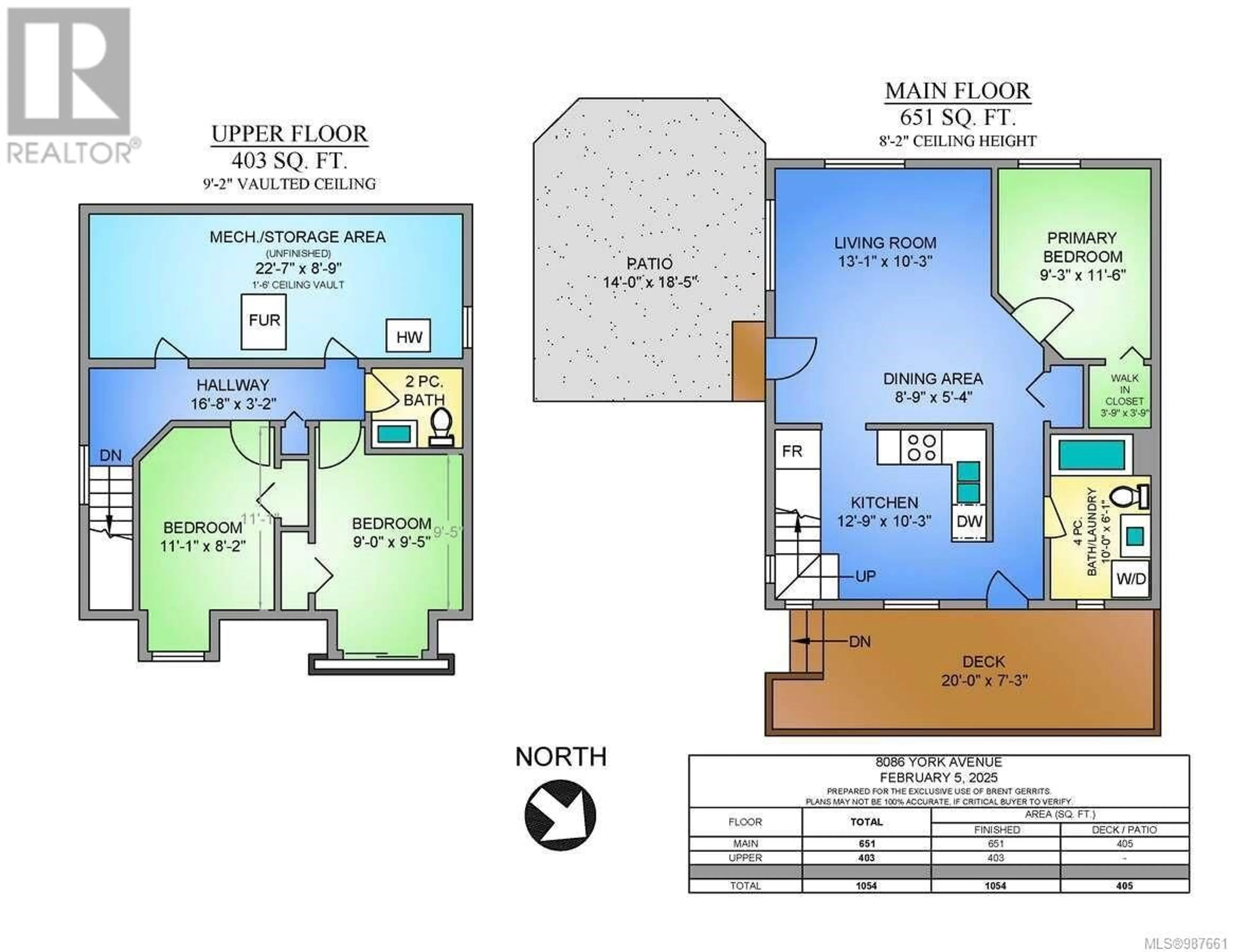 Floor plan for 8086 York Ave, Crofton British Columbia V0R1R0