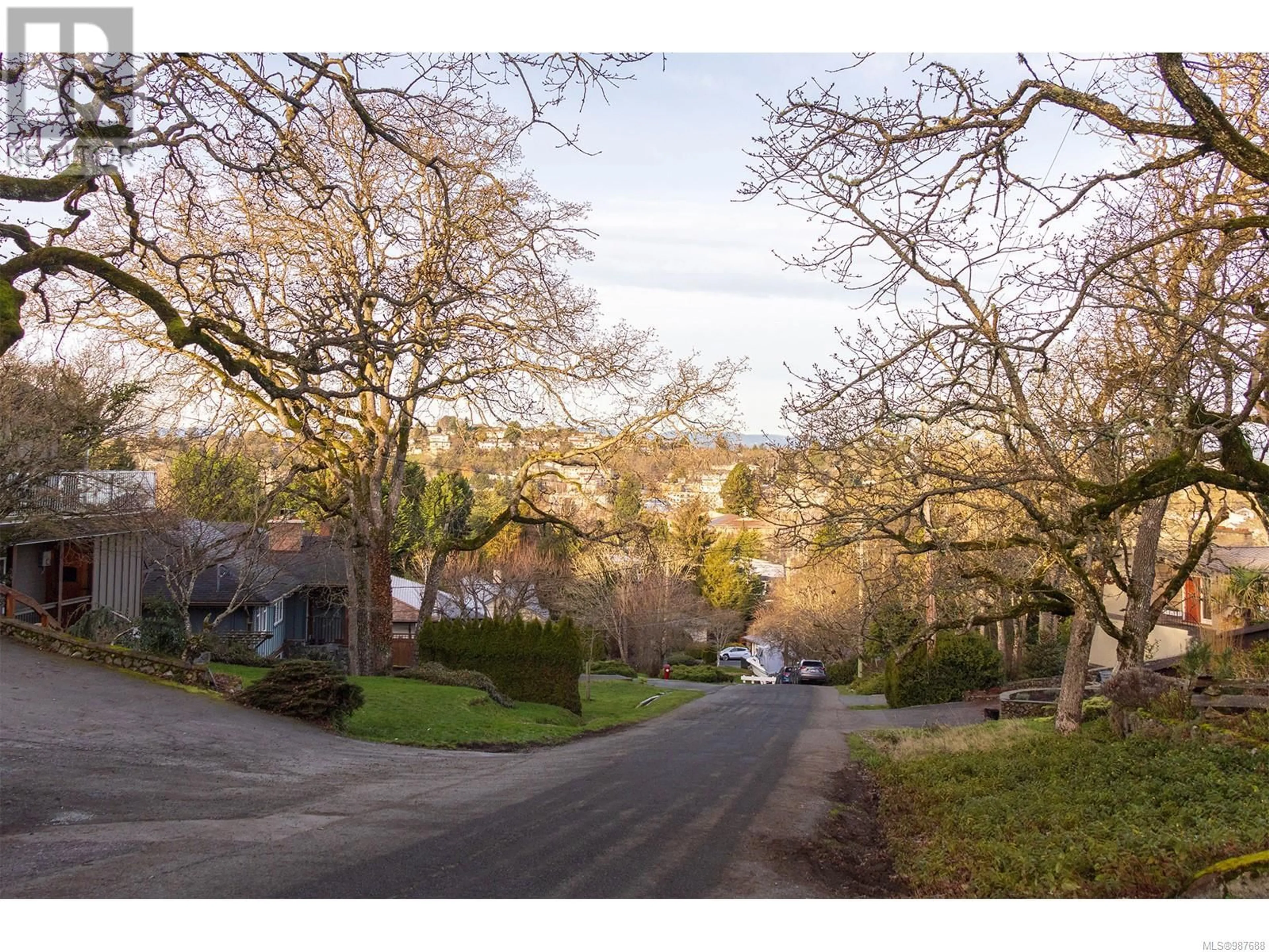 A pic from outside/outdoor area/front of a property/back of a property/a pic from drone, street for 1751 Glastonbury Rd, Saanich British Columbia V8P2H4