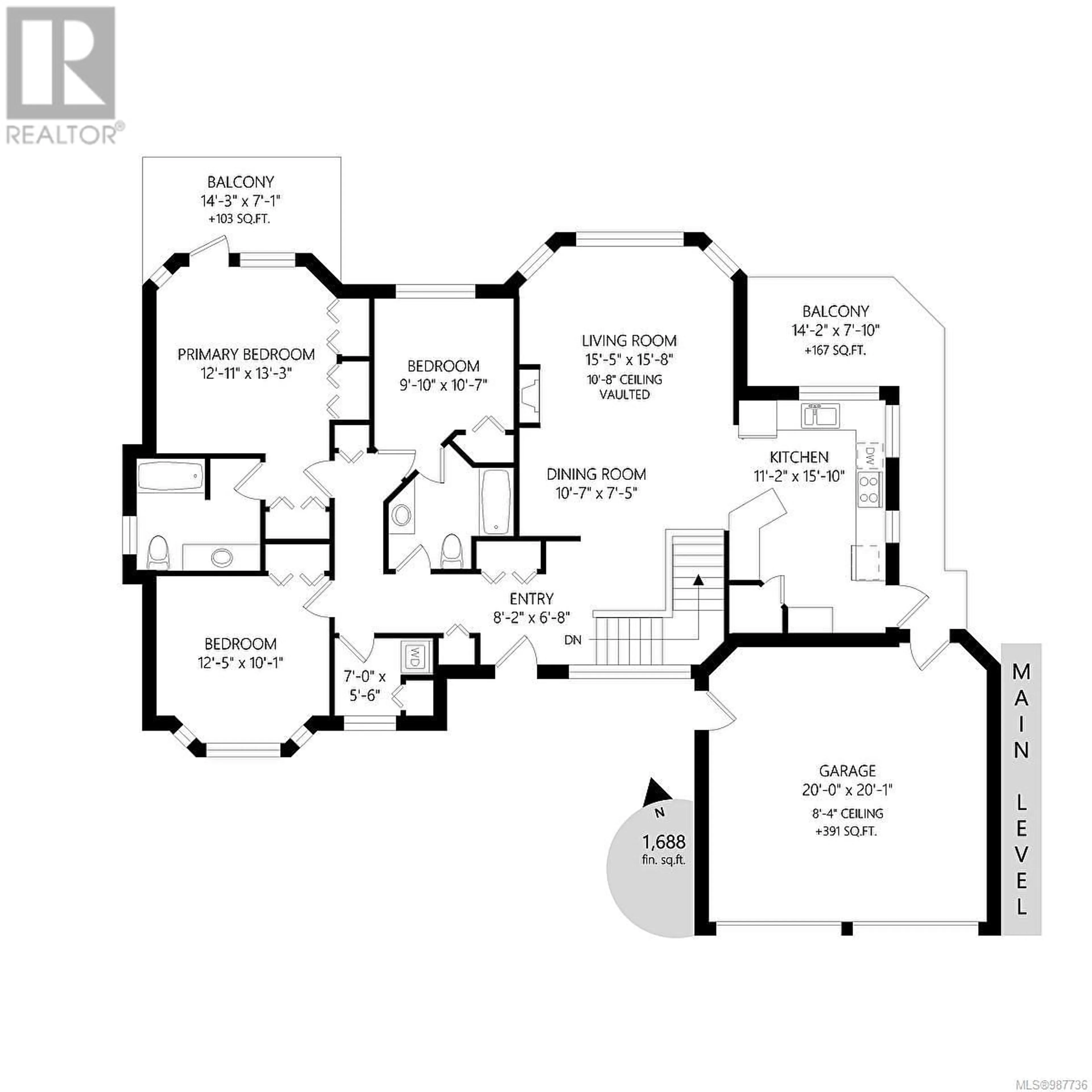 Floor plan for 4178 Gulfview Dr, Nanaimo British Columbia V9T6G3