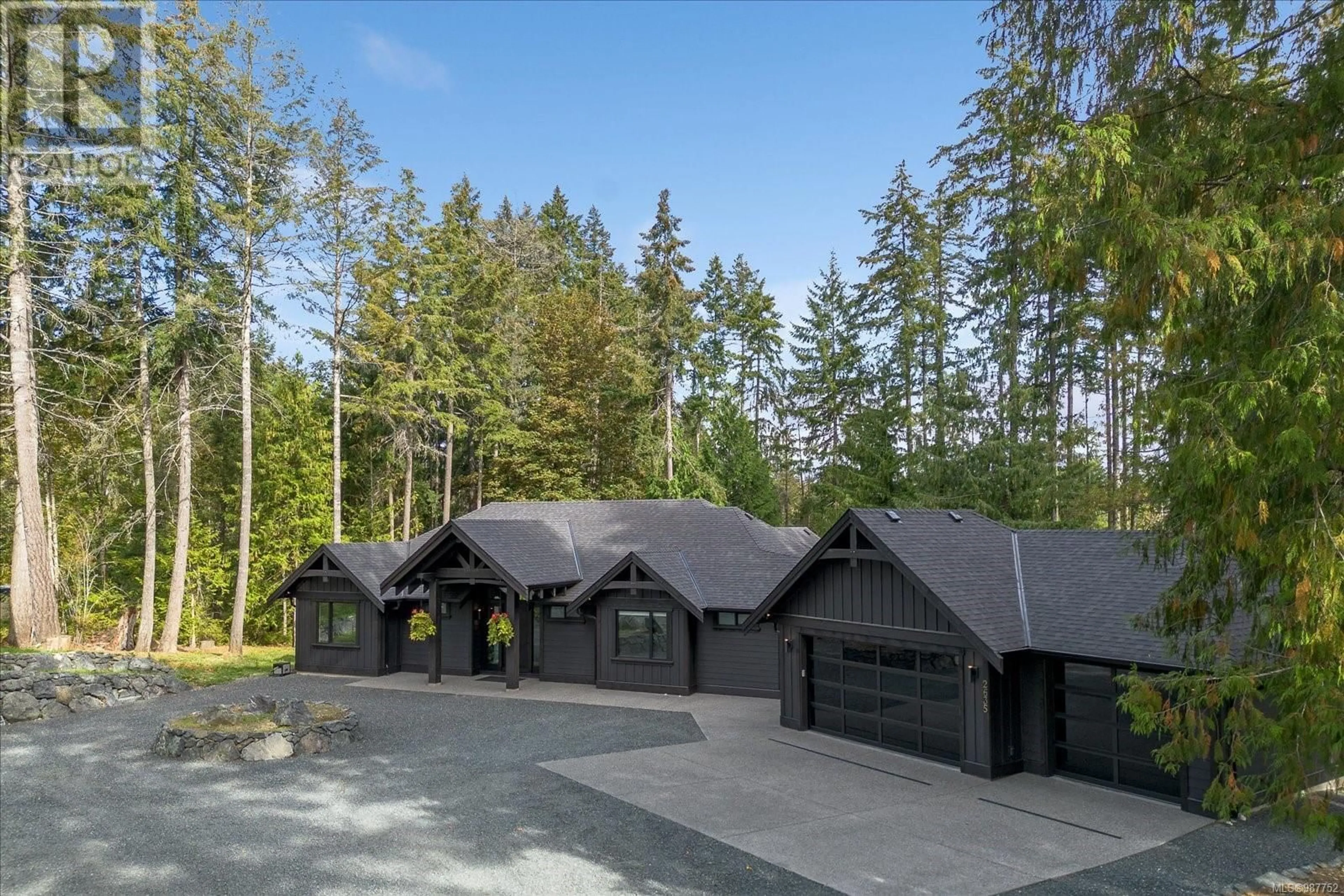 A pic from outside/outdoor area/front of a property/back of a property/a pic from drone, unknown for 2635 Steve Ellis Rd, Nanaimo British Columbia V9R0J7