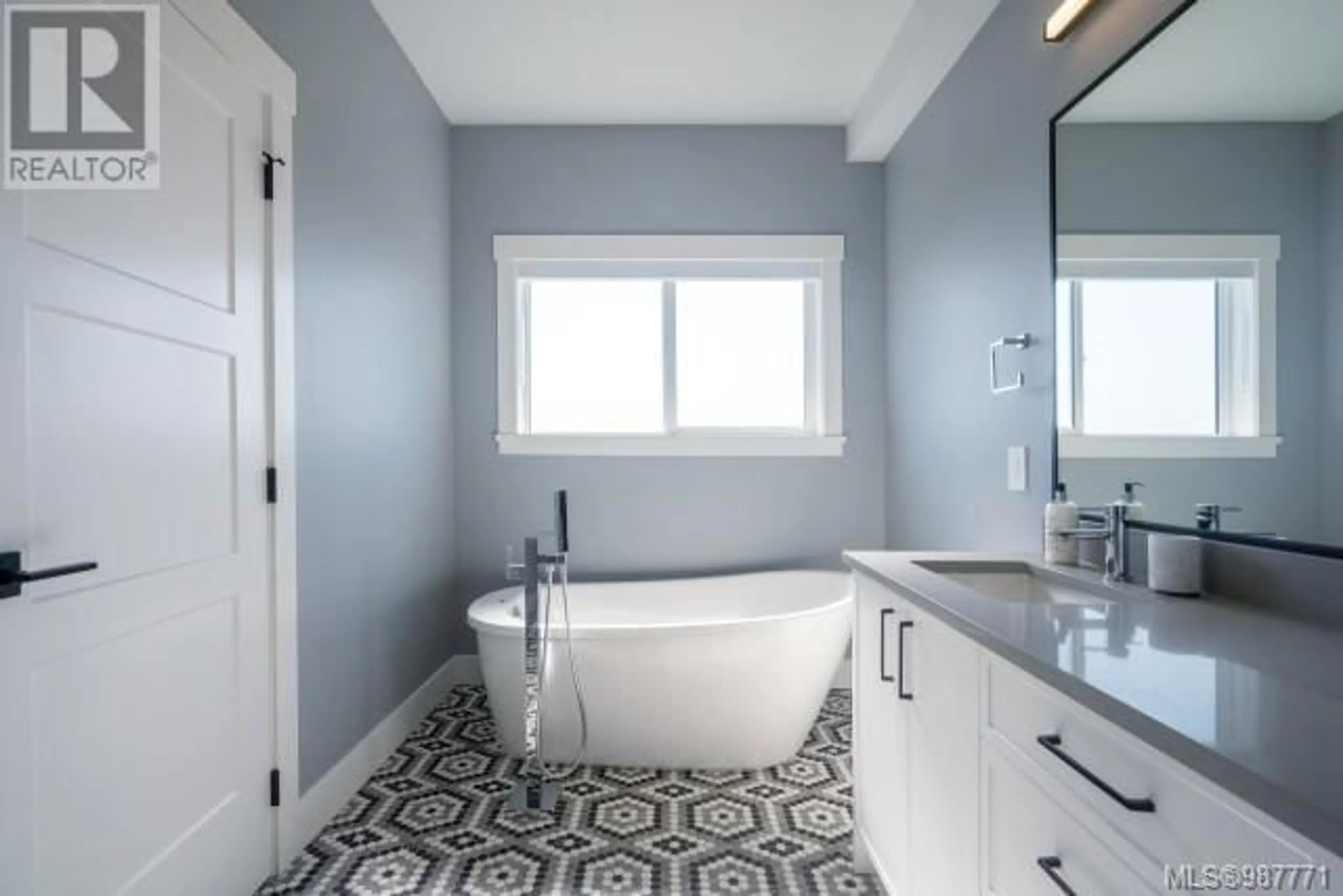 Contemporary bathroom, ceramic/tile floor for 112 2576 Obsidian Pl, Langford British Columbia V9C4A6