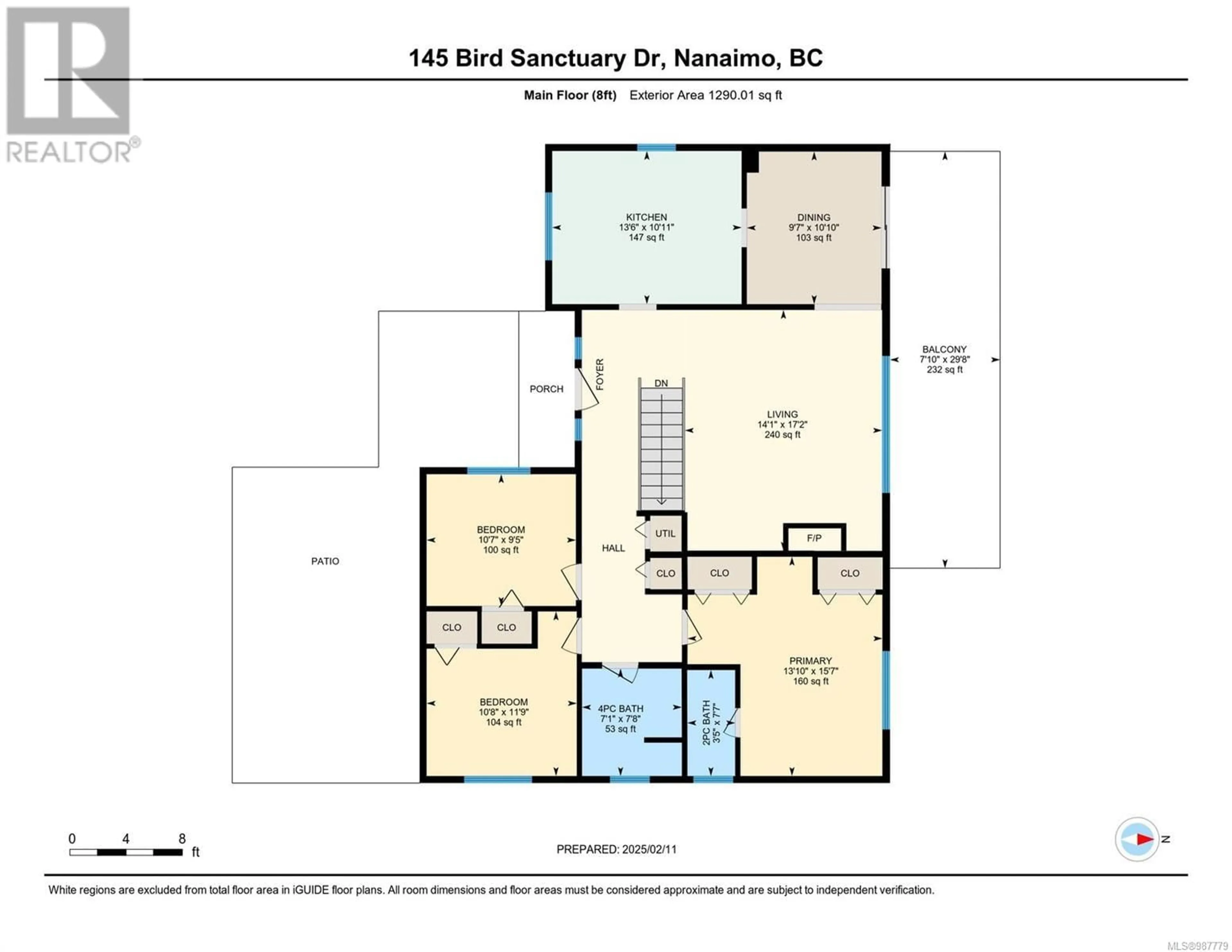 Floor plan for 145 Bird Sanctuary Dr, Nanaimo British Columbia V9R6G9