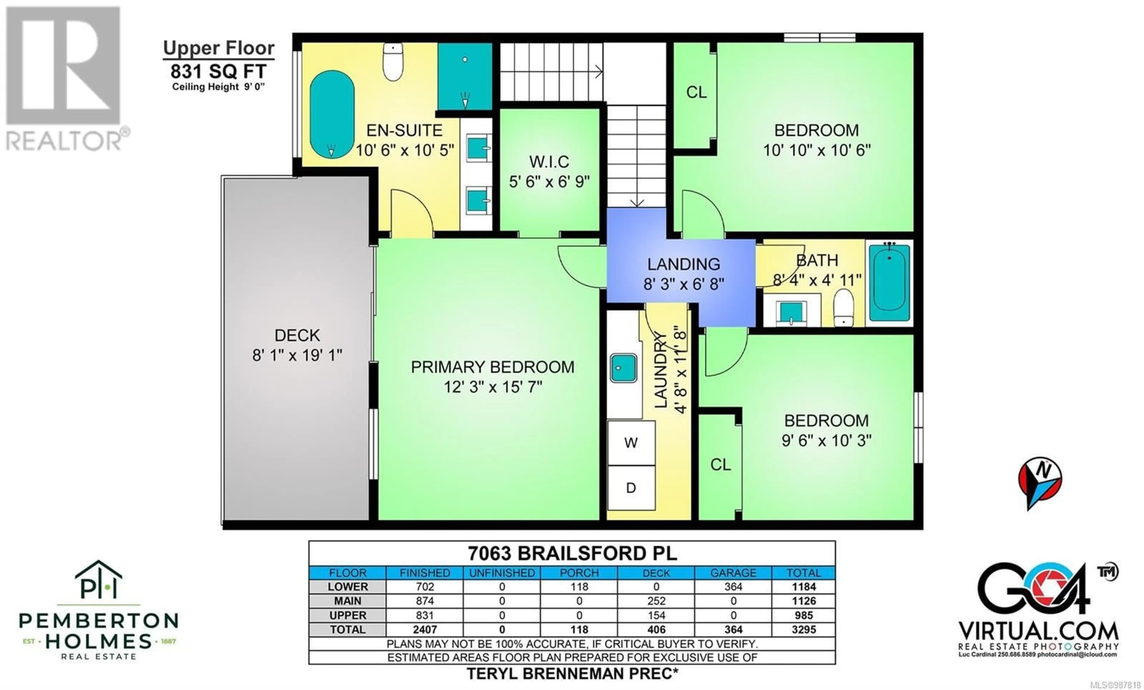 Floor plan for 7063 Brailsford Pl, Sooke British Columbia V9Z1R2