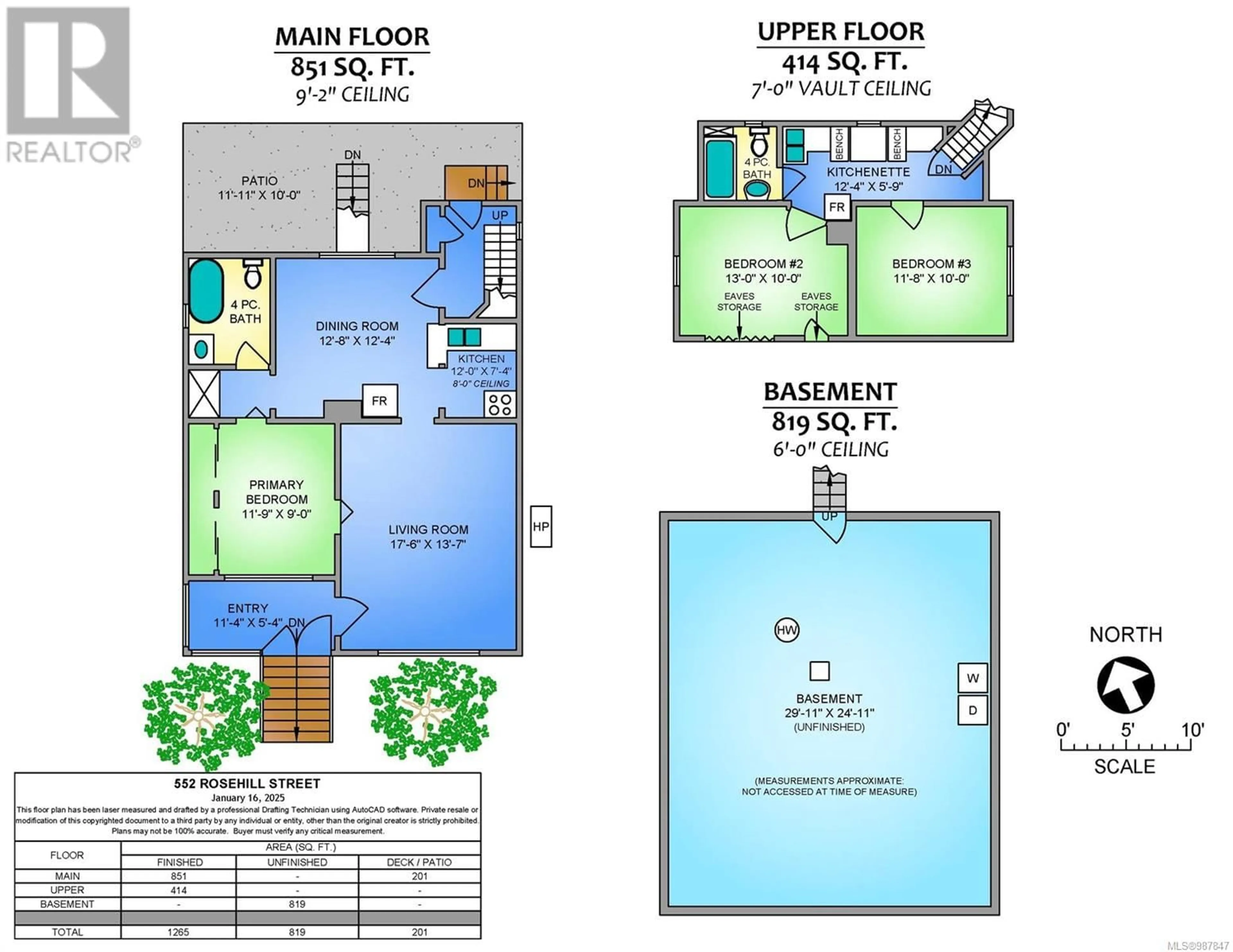 Floor plan for 552 Rosehill St, Nanaimo British Columbia V9S1E6