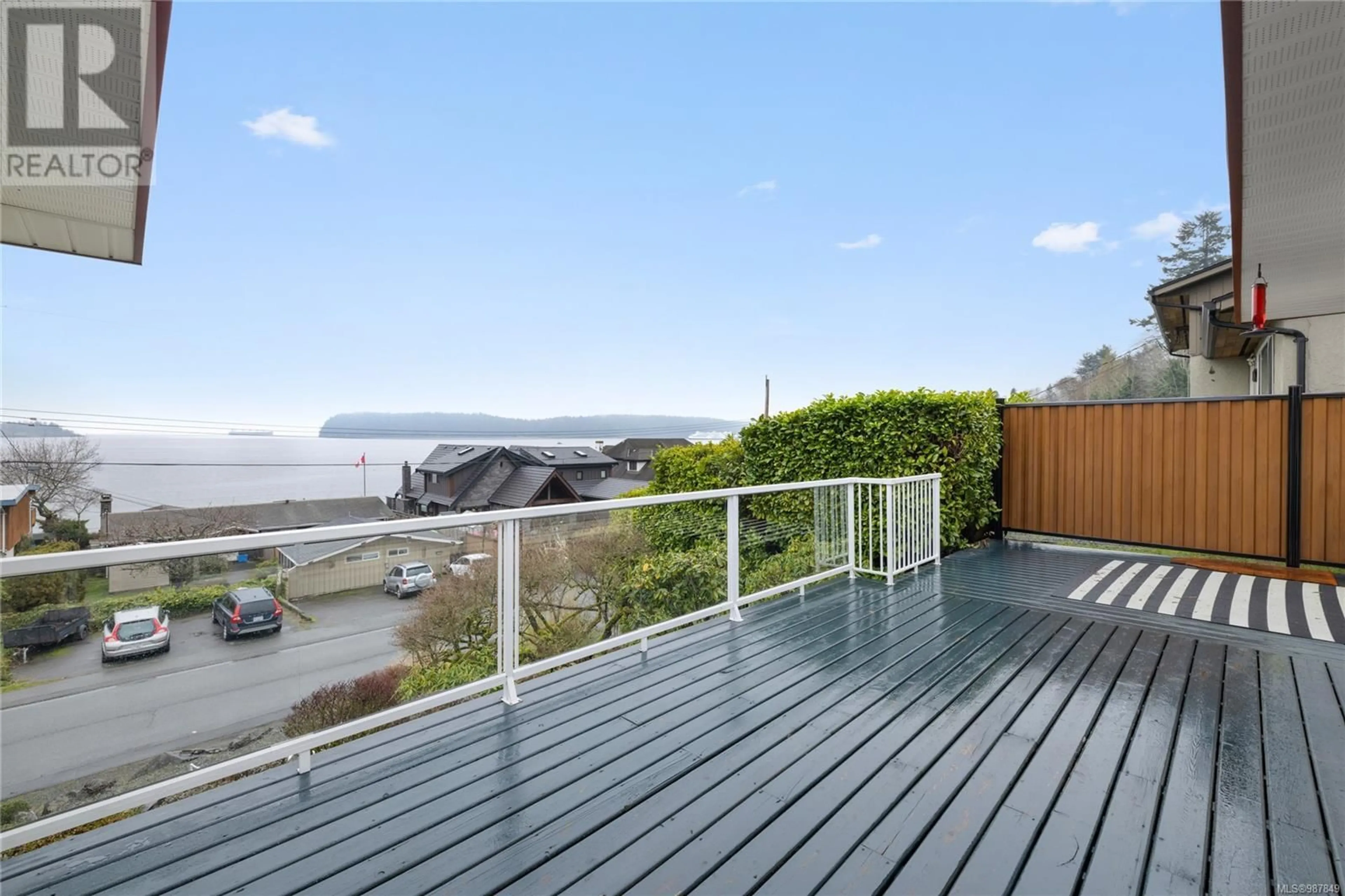 Patio, water/lake/river/ocean view for 2645 Randle Rd, Nanaimo British Columbia V9S3X3