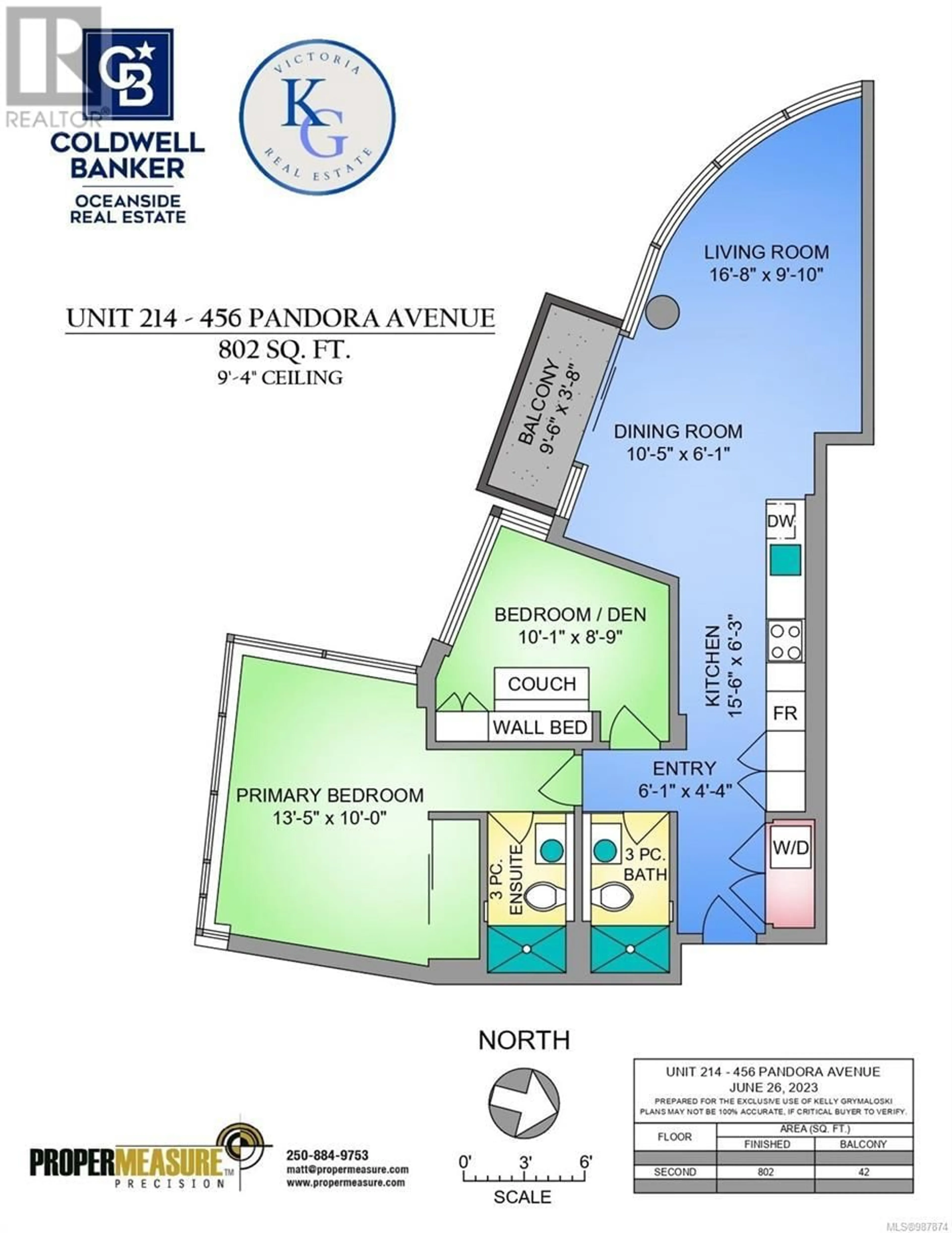 Floor plan for 214 456 Pandora Ave, Victoria British Columbia V8W3C6