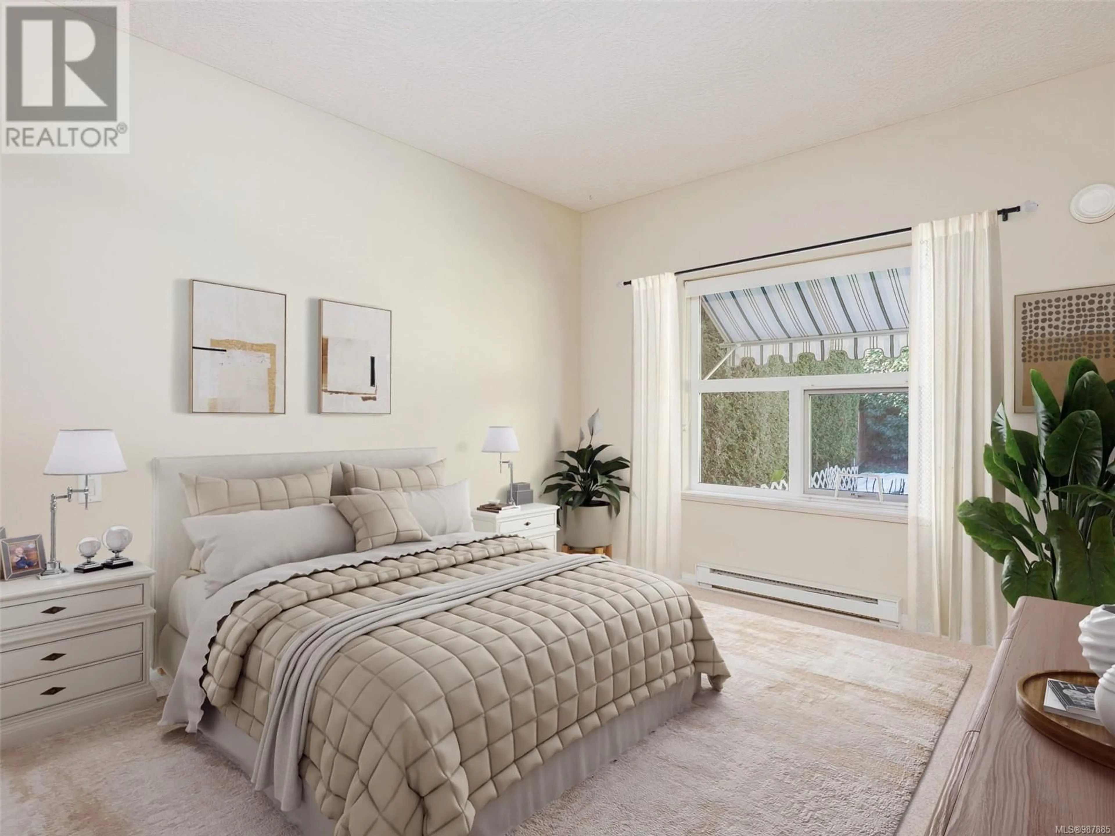 Bedroom with bed, unknown for 5 7980 East Saanich Rd, Central Saanich British Columbia V8M2J5