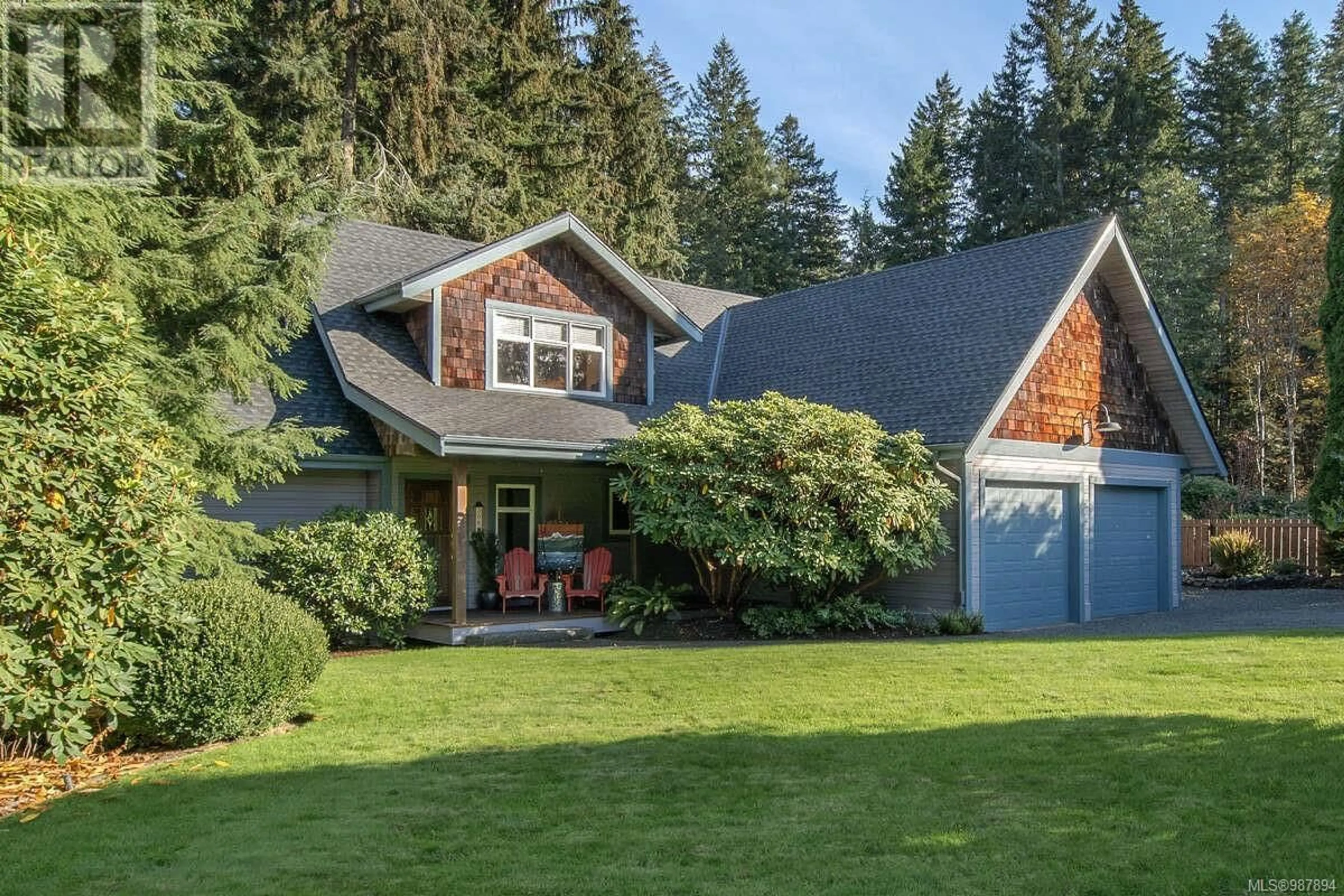 Home with vinyl exterior material, mountain view for 3065 MARTIN ROAD, Campbell River British Columbia V9W1M4