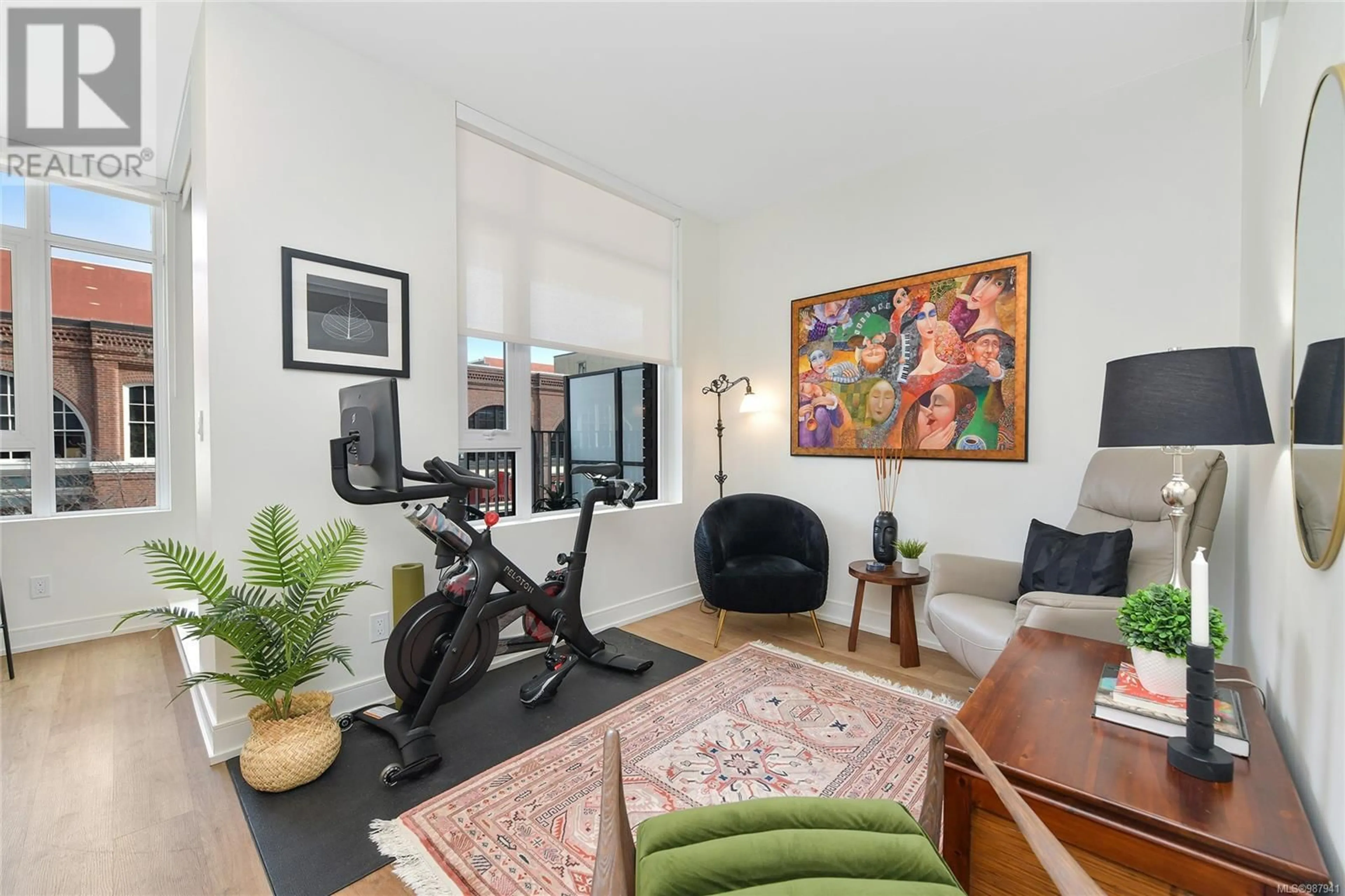 Gym or fitness room for 601 1628 Store St, Victoria British Columbia V8W0H1