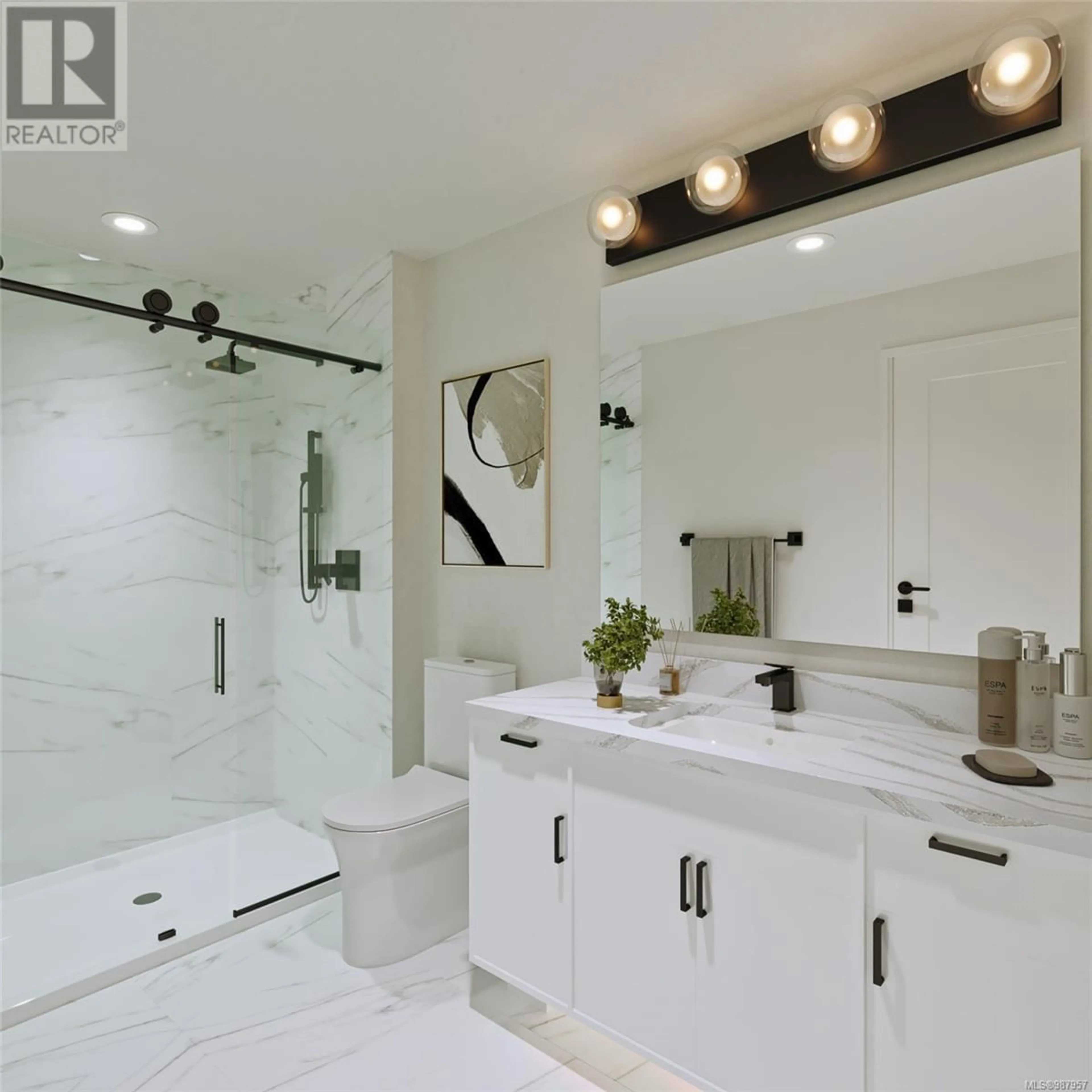 Contemporary bathroom, ceramic/tile floor for SL16 5690 Edgewater Lane, Nanaimo British Columbia V9T6K1