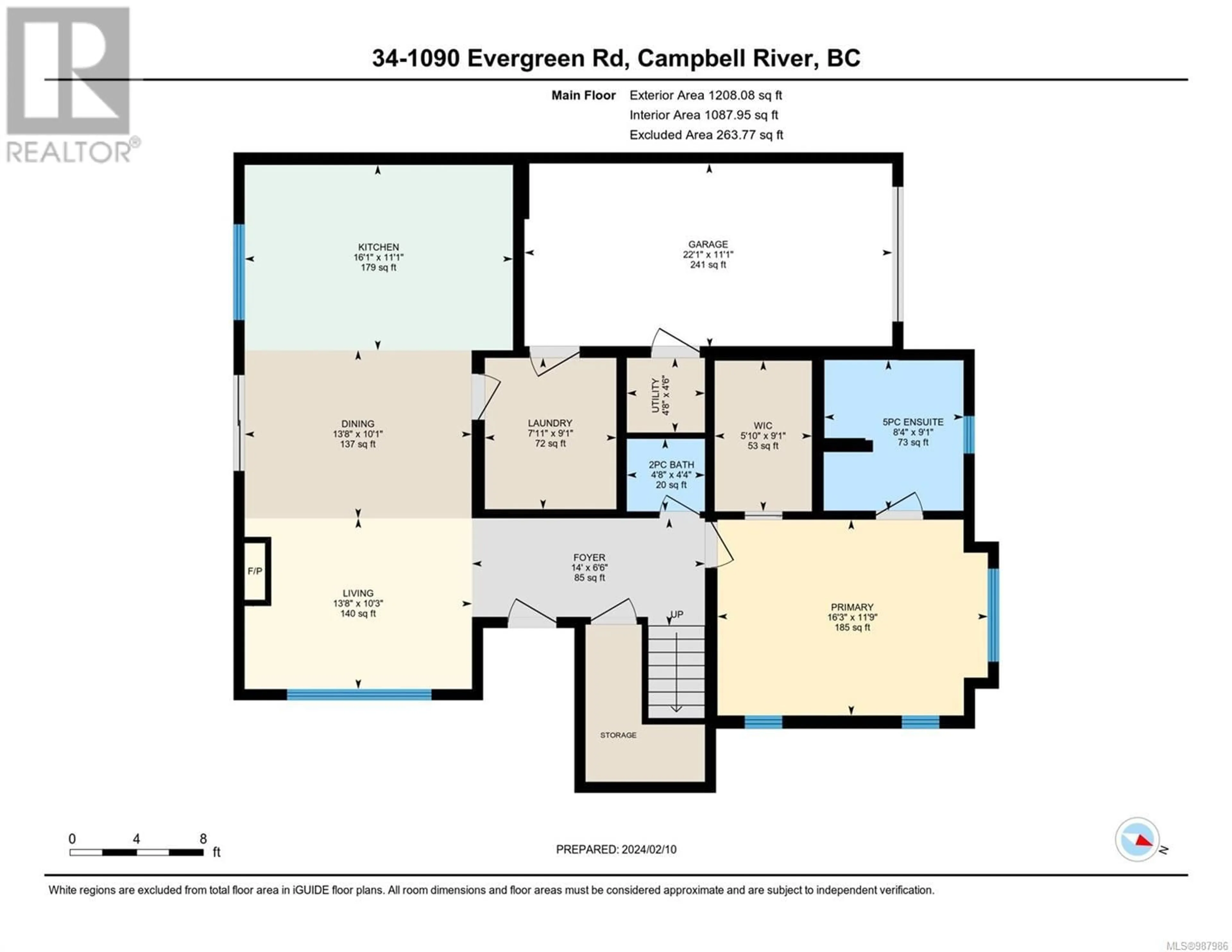 Floor plan for 31 1090 Evergreen Rd, Campbell River British Columbia V9W3R9