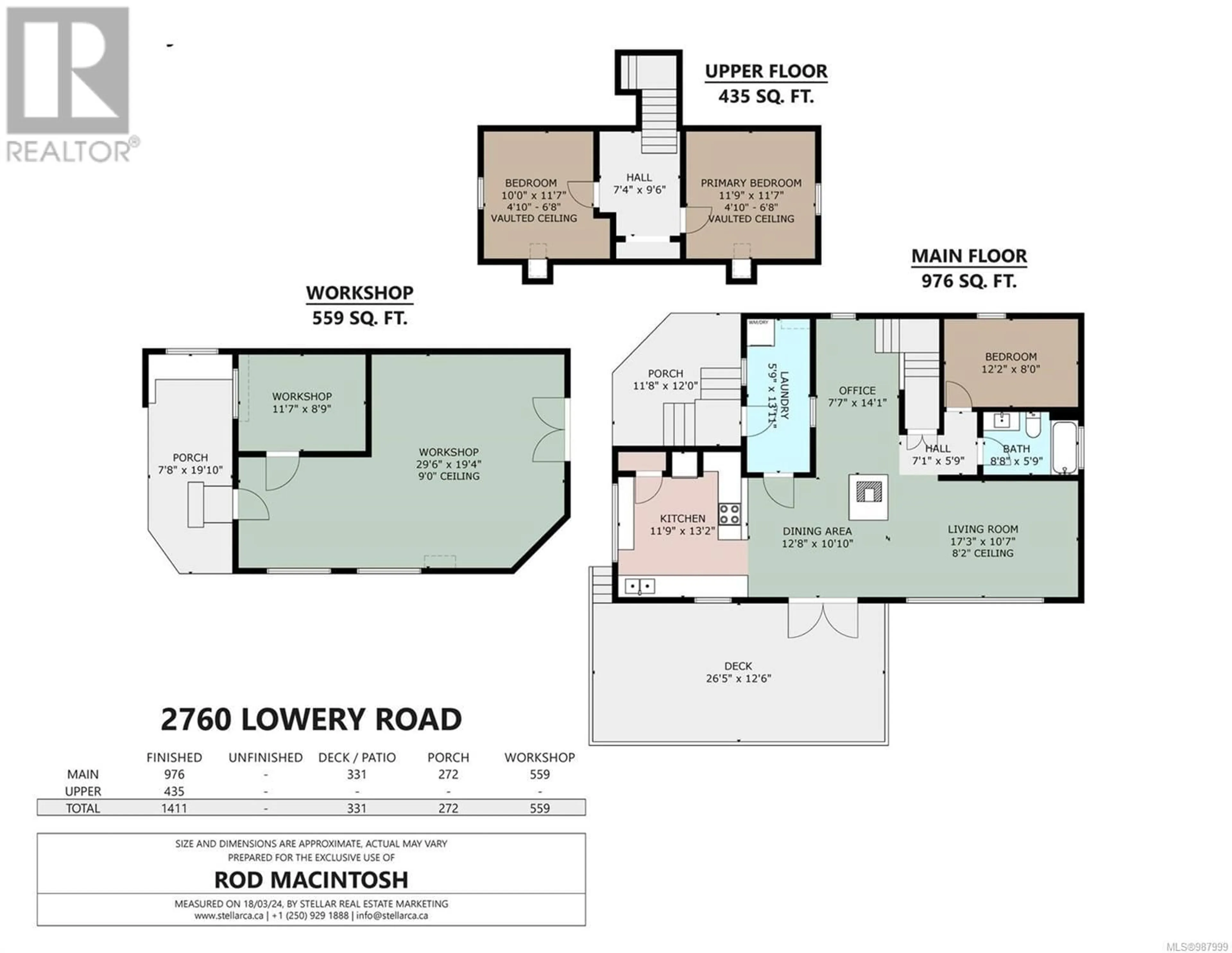 Floor plan for 2760 Lowery Rd, Duncan British Columbia V9L5B6