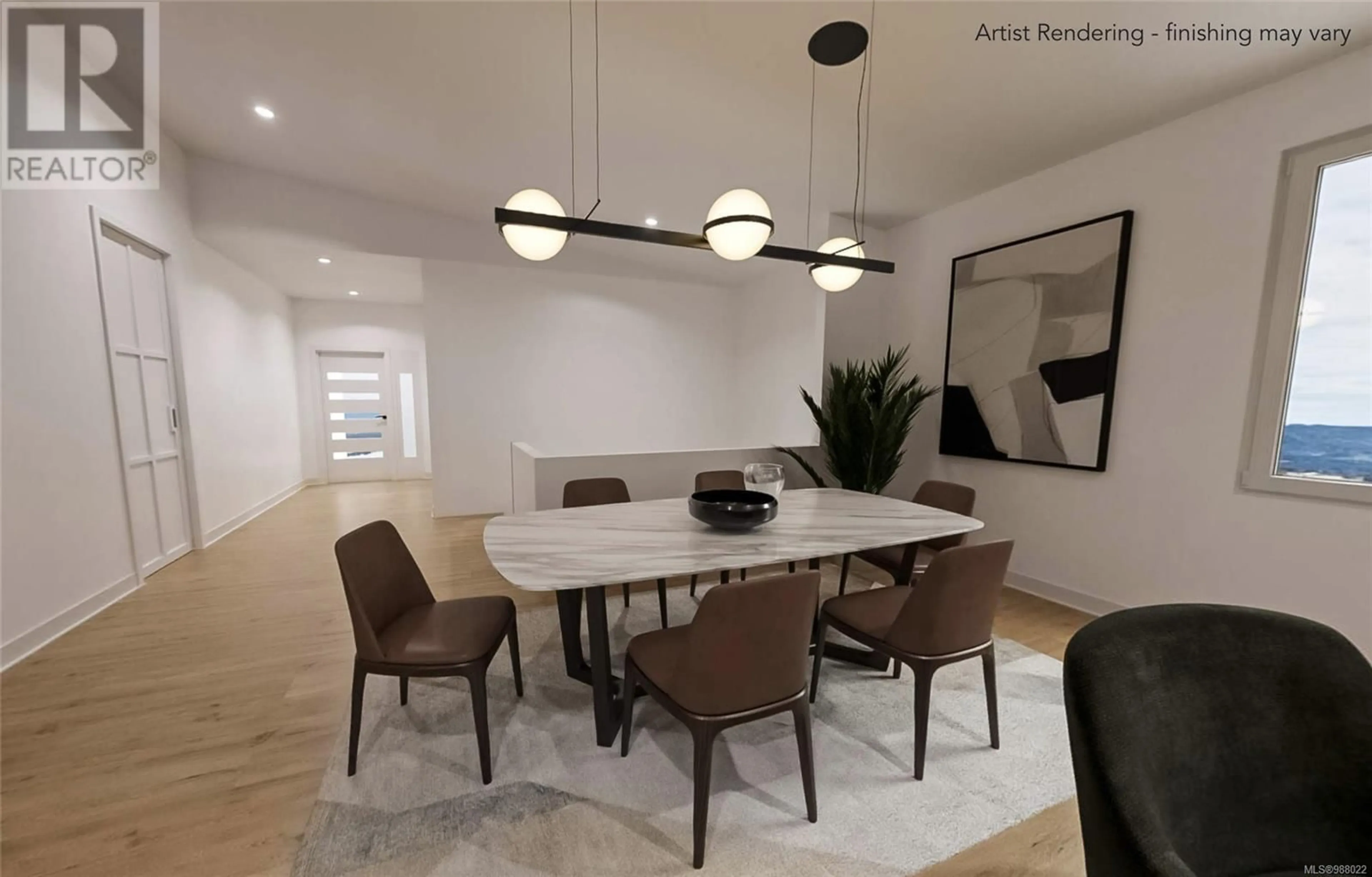 Dining room, ceramic/tile floor for 3219 Woodrush Dr, Duncan British Columbia V9L0H5