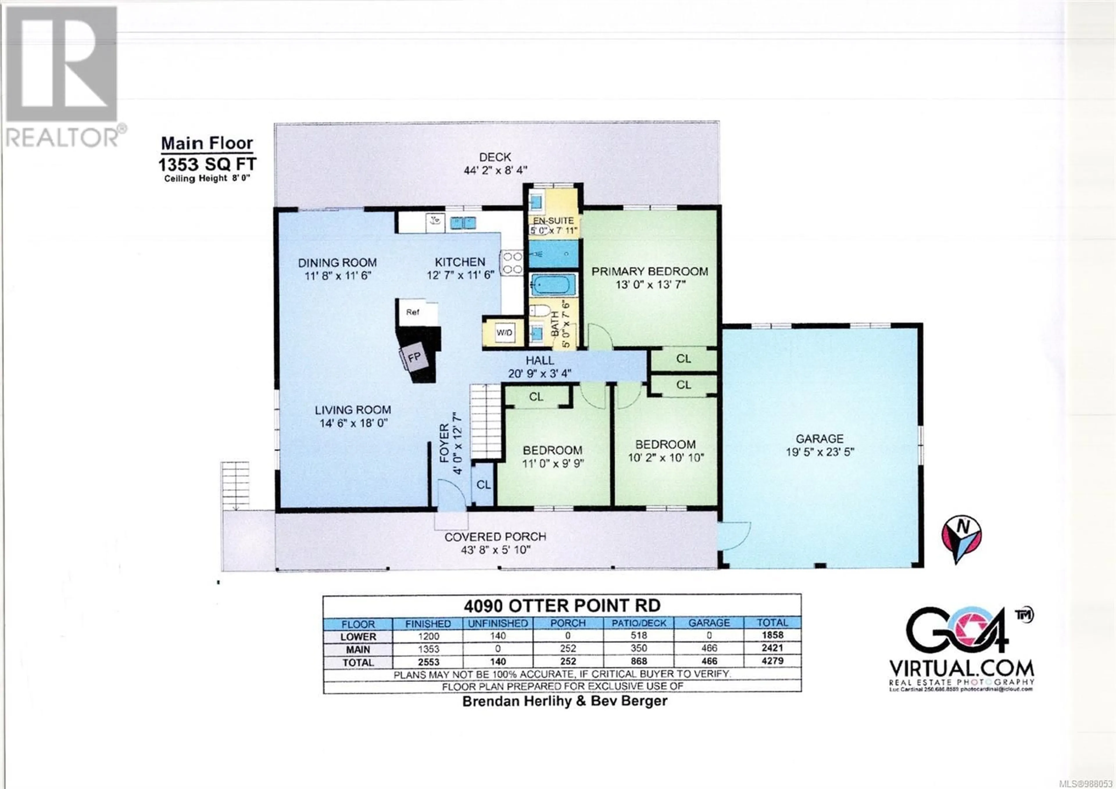 Floor plan for 4090 OTTER POINT ROAD, Sooke British Columbia V9Z0K2