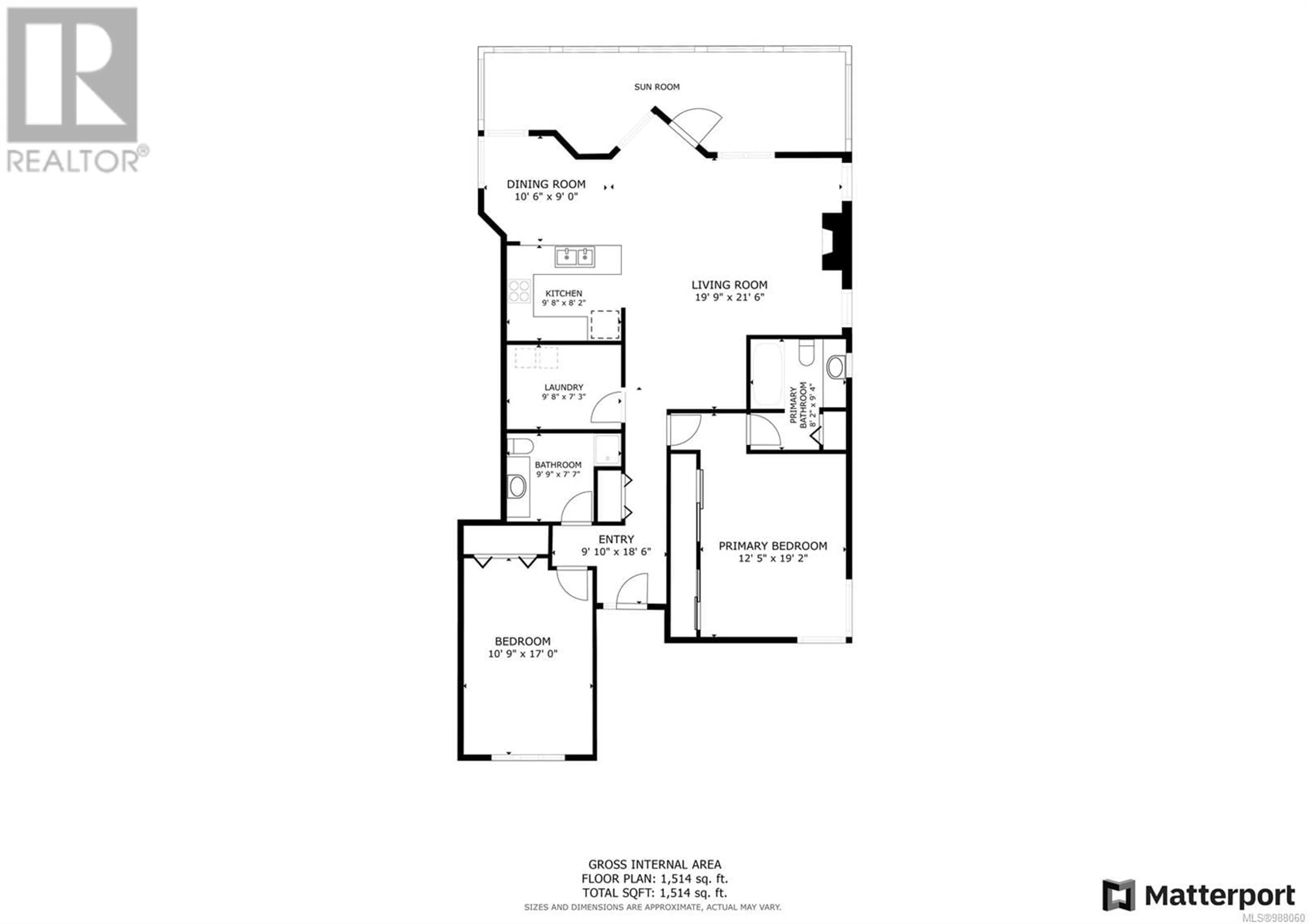 Floor plan for 3210 - 27 ISLAND HIGHWAY SOUTH, Campbell River British Columbia V9W1A2