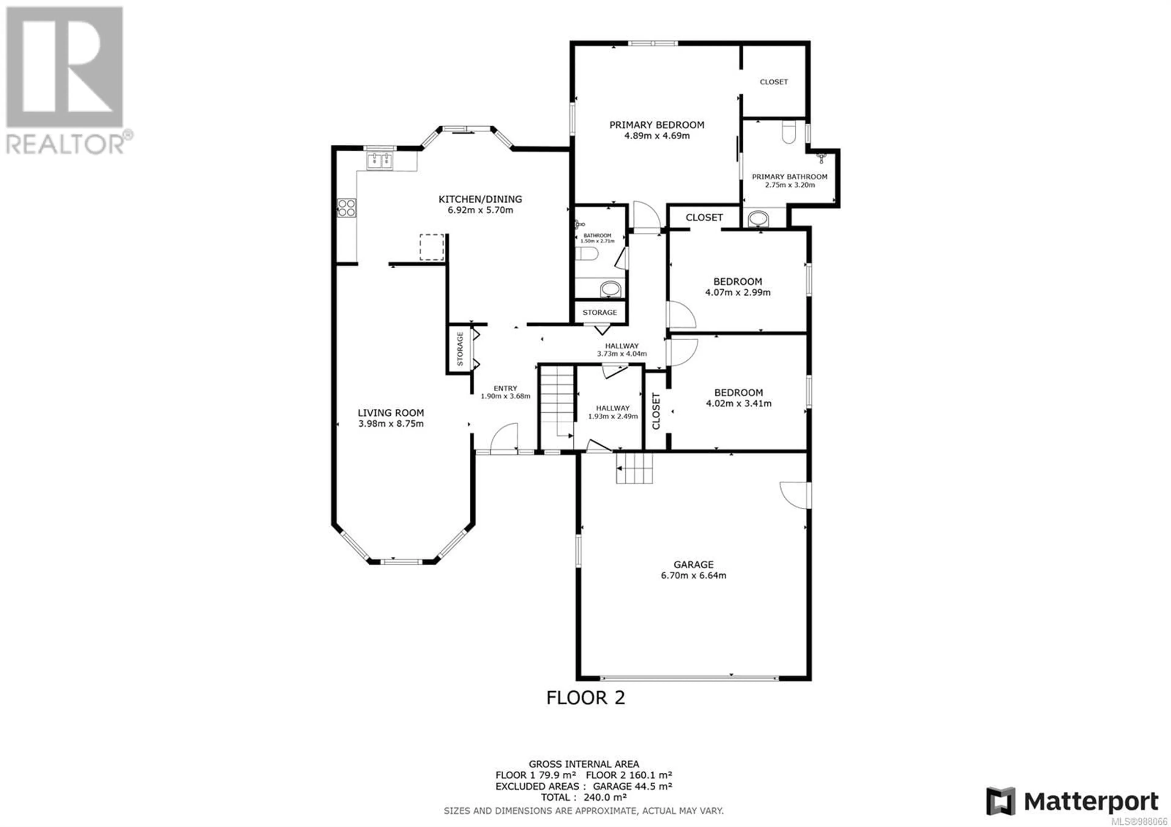 Floor plan for 828 MERECROFT ROAD, Campbell River British Columbia V9W7J6