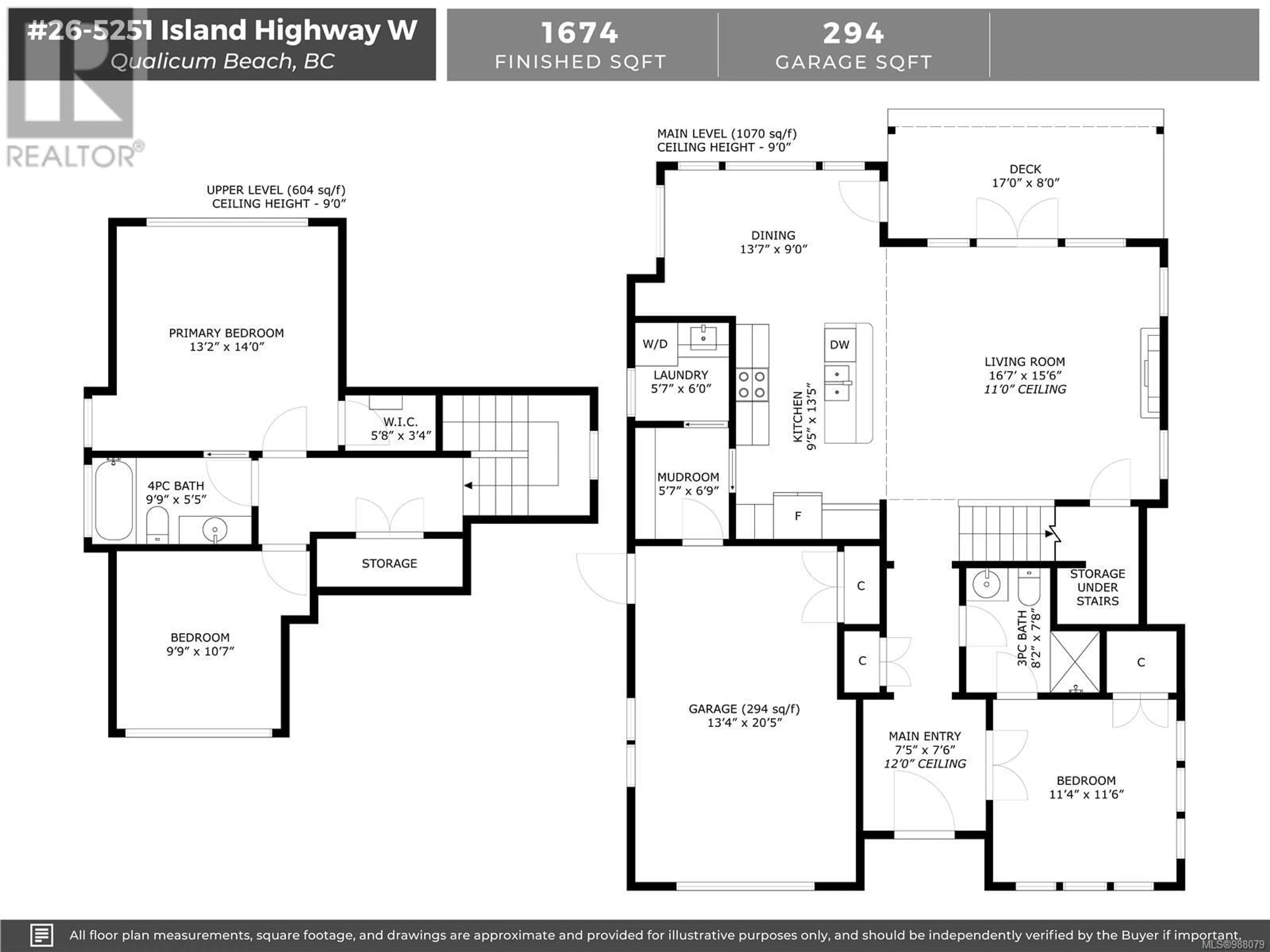 Floor plan for 26 - 5251 ISLAND HIGHWAY WEST, Qualicum Beach British Columbia V9K2C1