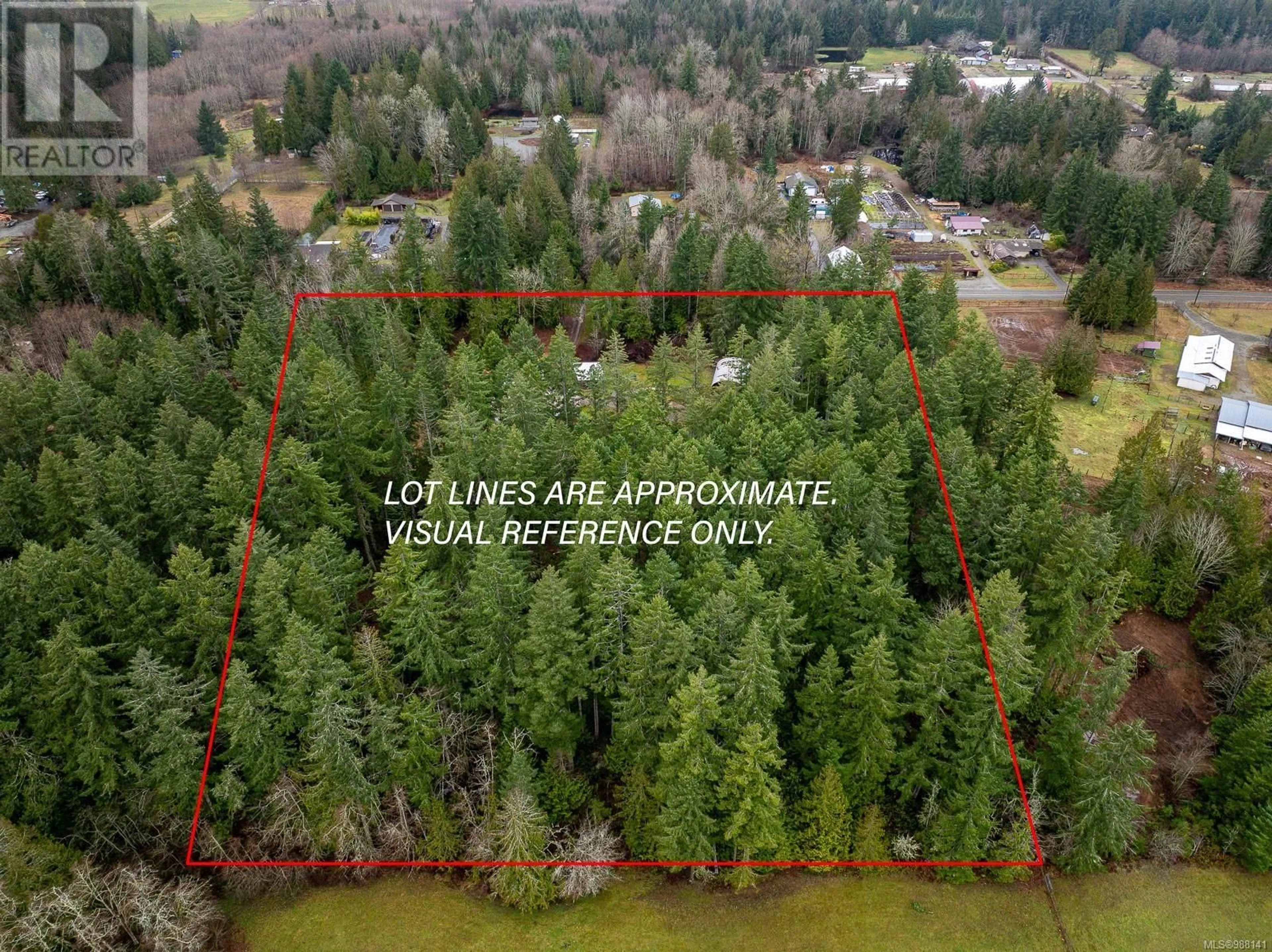 A pic from outside/outdoor area/front of a property/back of a property/a pic from drone, forest/trees view for 1164 Pratt Rd, Coombs British Columbia V9K1W6