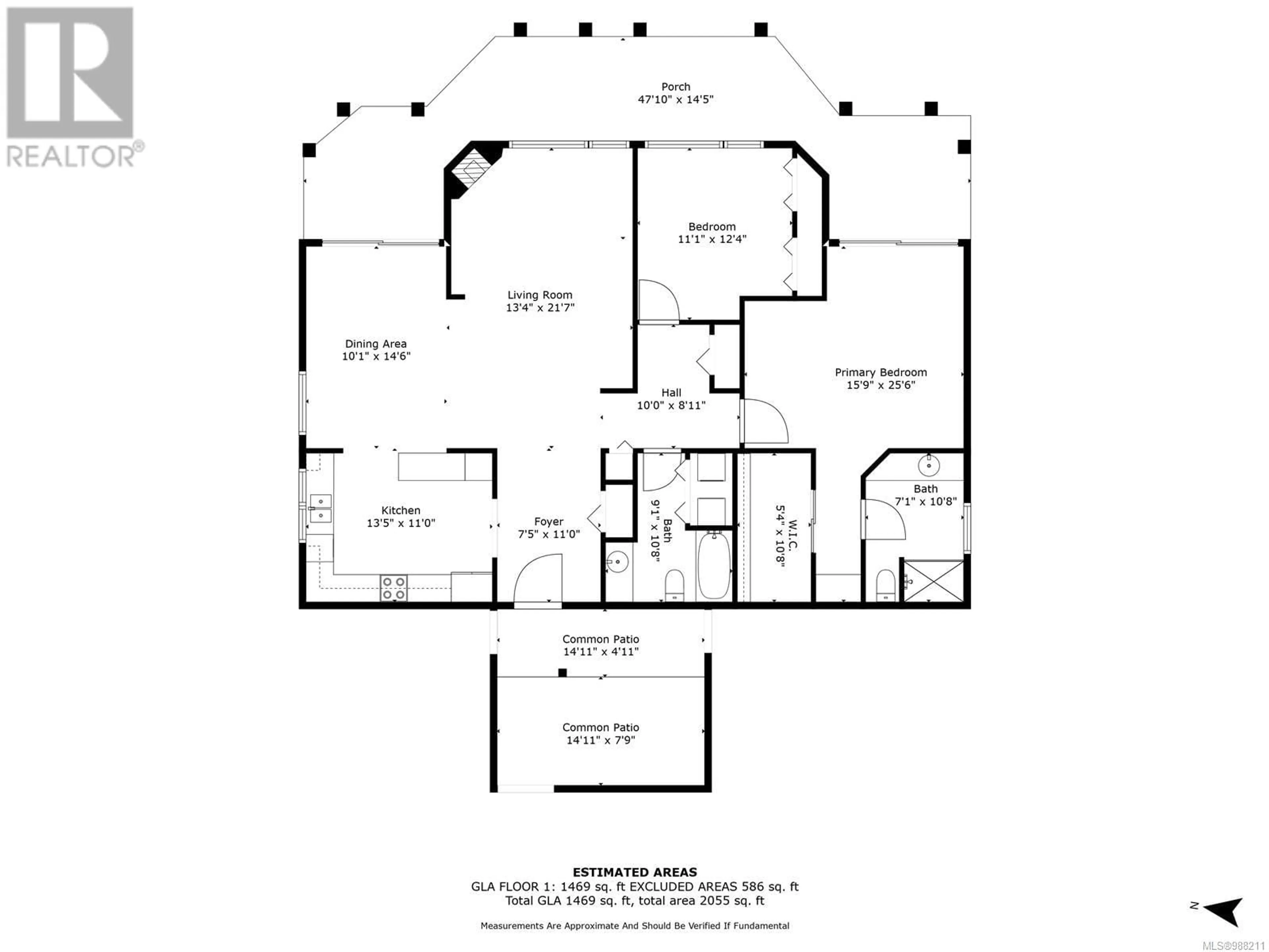 Floor plan for 220 - 330 DOGWOOD STREET, Parksville British Columbia V9P1P8