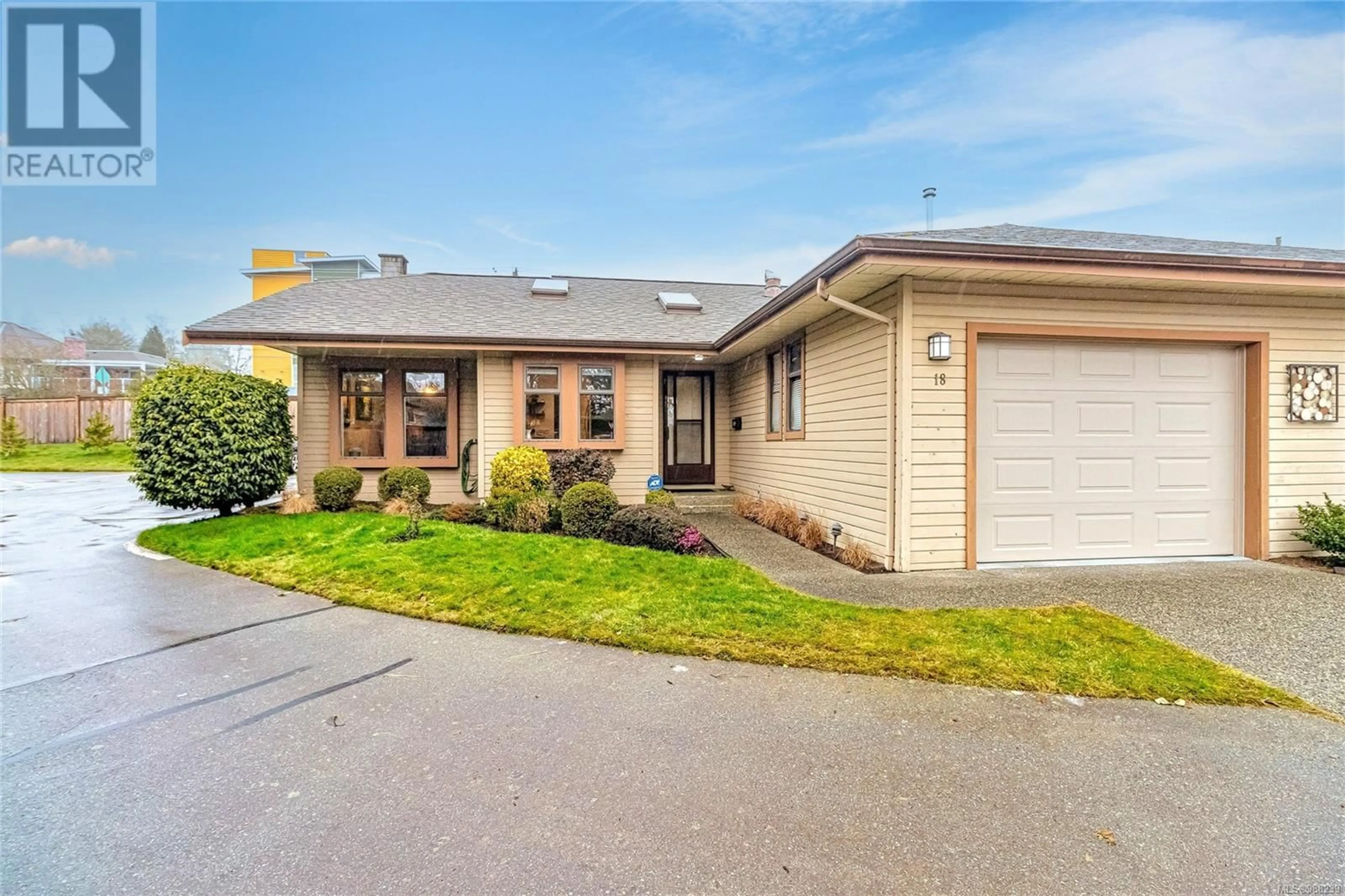 Home with brick exterior material, street for 18 1144 Verdier Ave, Central Saanich British Columbia V8M1K2