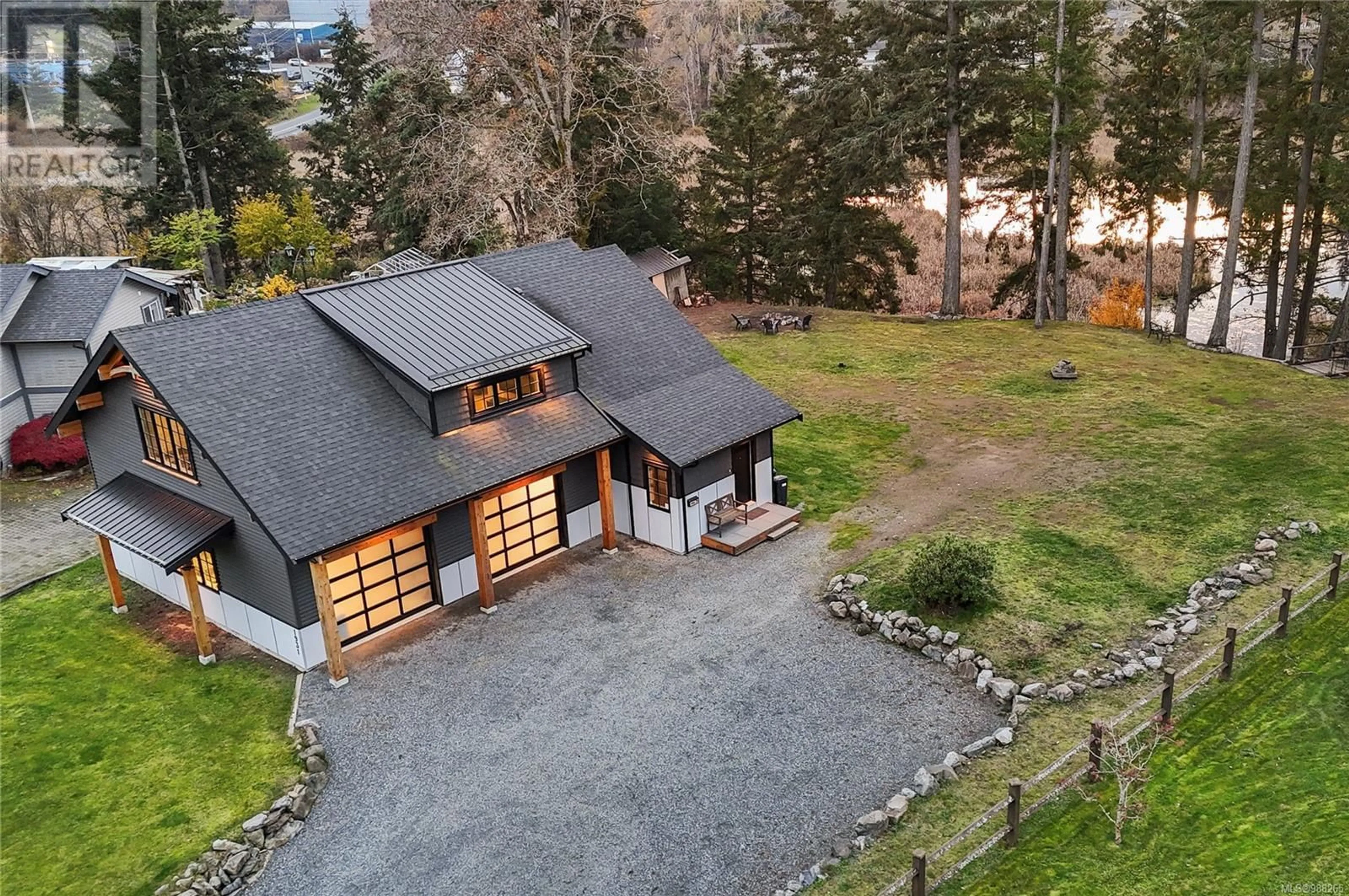 A pic from outside/outdoor area/front of a property/back of a property/a pic from drone, street for 1931 Legacy Pl, Nanaimo British Columbia V9X1M2