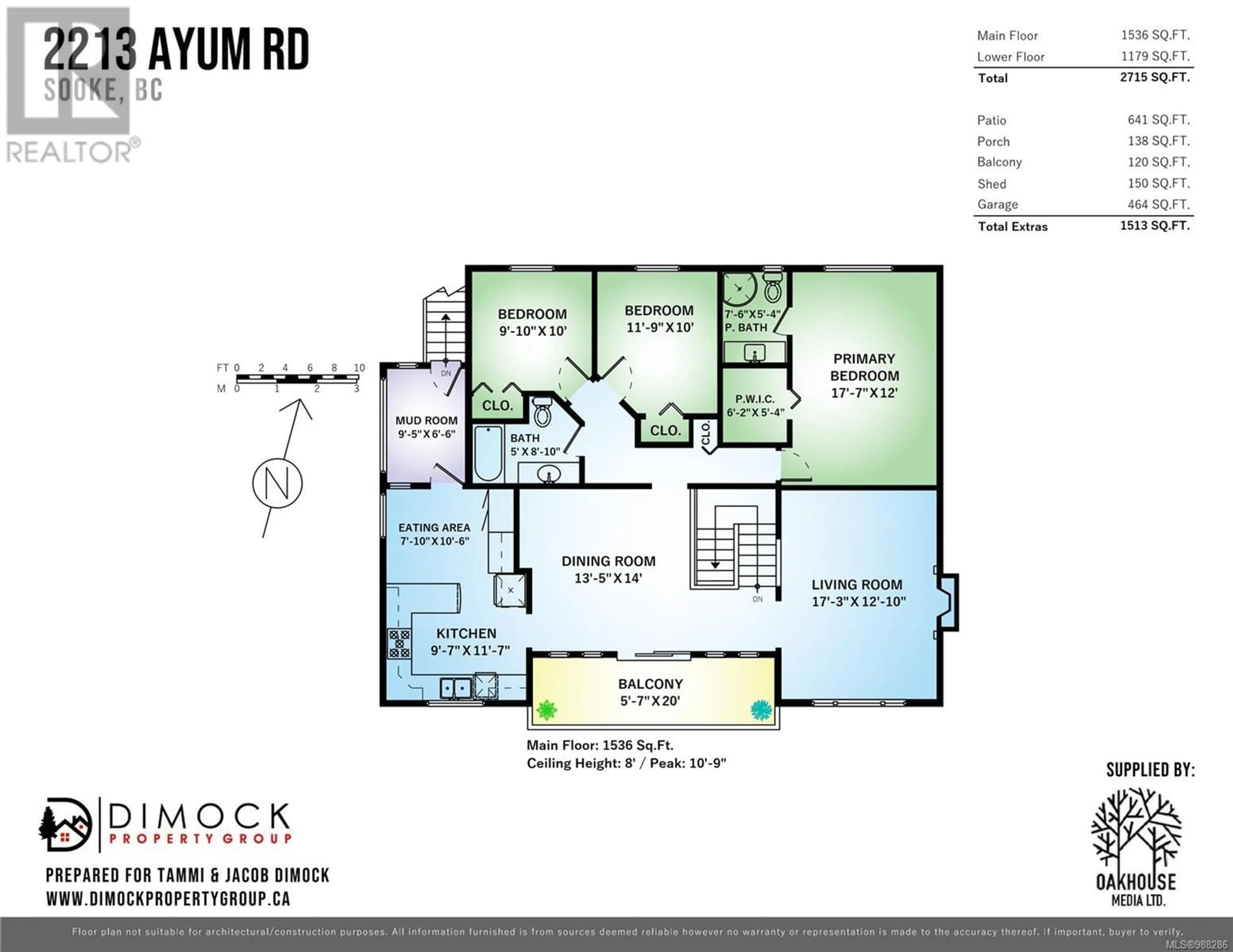 Floor plan for 2213 Ayum Rd, Sooke British Columbia V9Z0E7