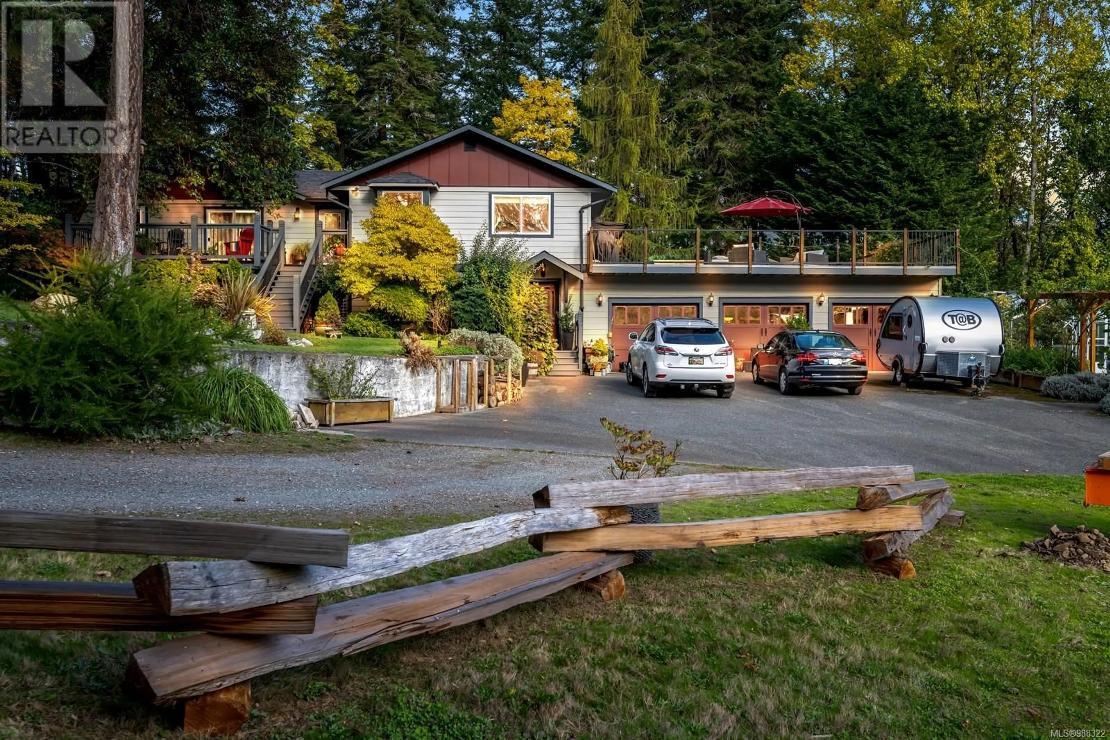 A pic from outside/outdoor area/front of a property/back of a property/a pic from drone, unknown for 395 Conway Rd, Saanich British Columbia V9E2B9