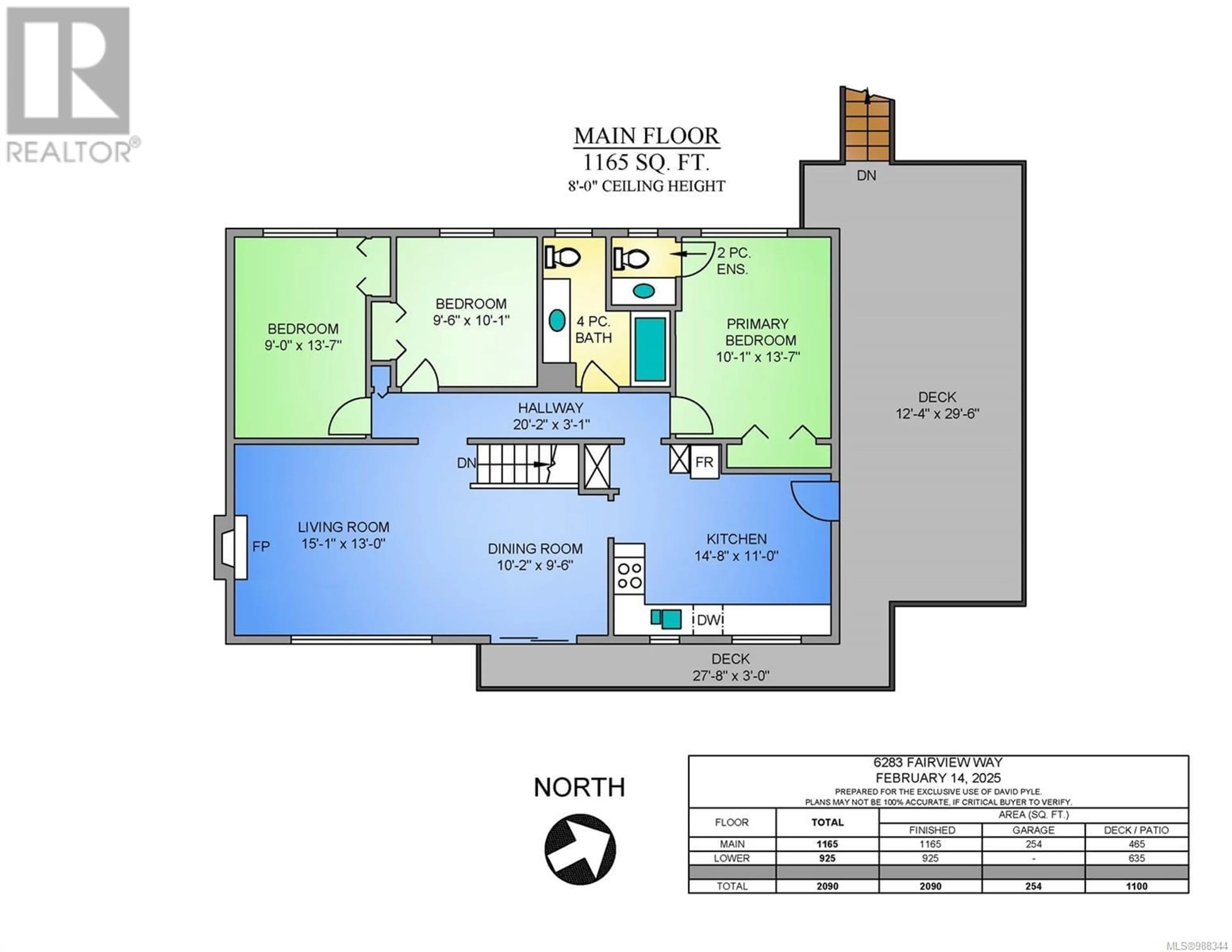 Floor plan for 6283 Fairview Way, Duncan British Columbia V9L2J4