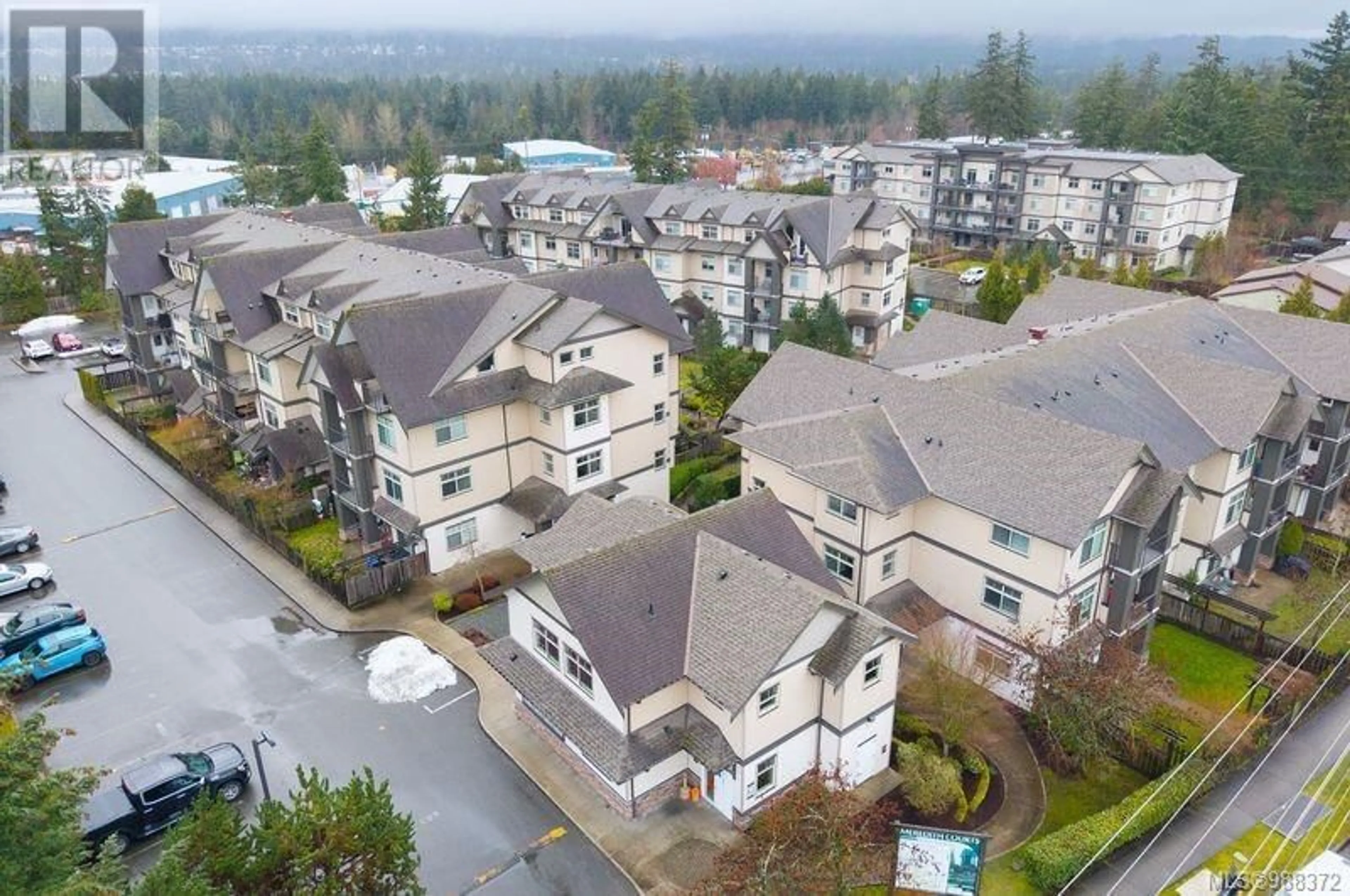 A pic from outside/outdoor area/front of a property/back of a property/a pic from drone, mountain view for 304 2111 Meredith Rd, Nanaimo British Columbia V9S2N2