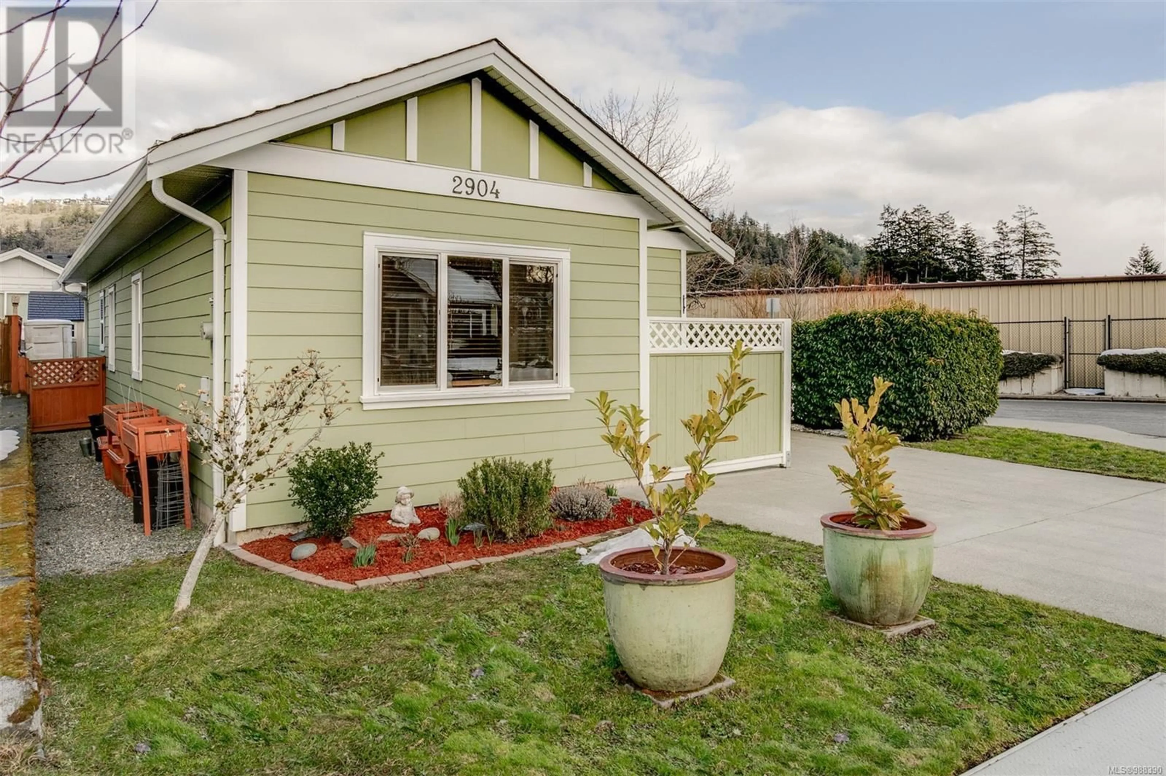 Home with vinyl exterior material, street for 2904 Trestle Pl, Langford British Columbia V9B0K6