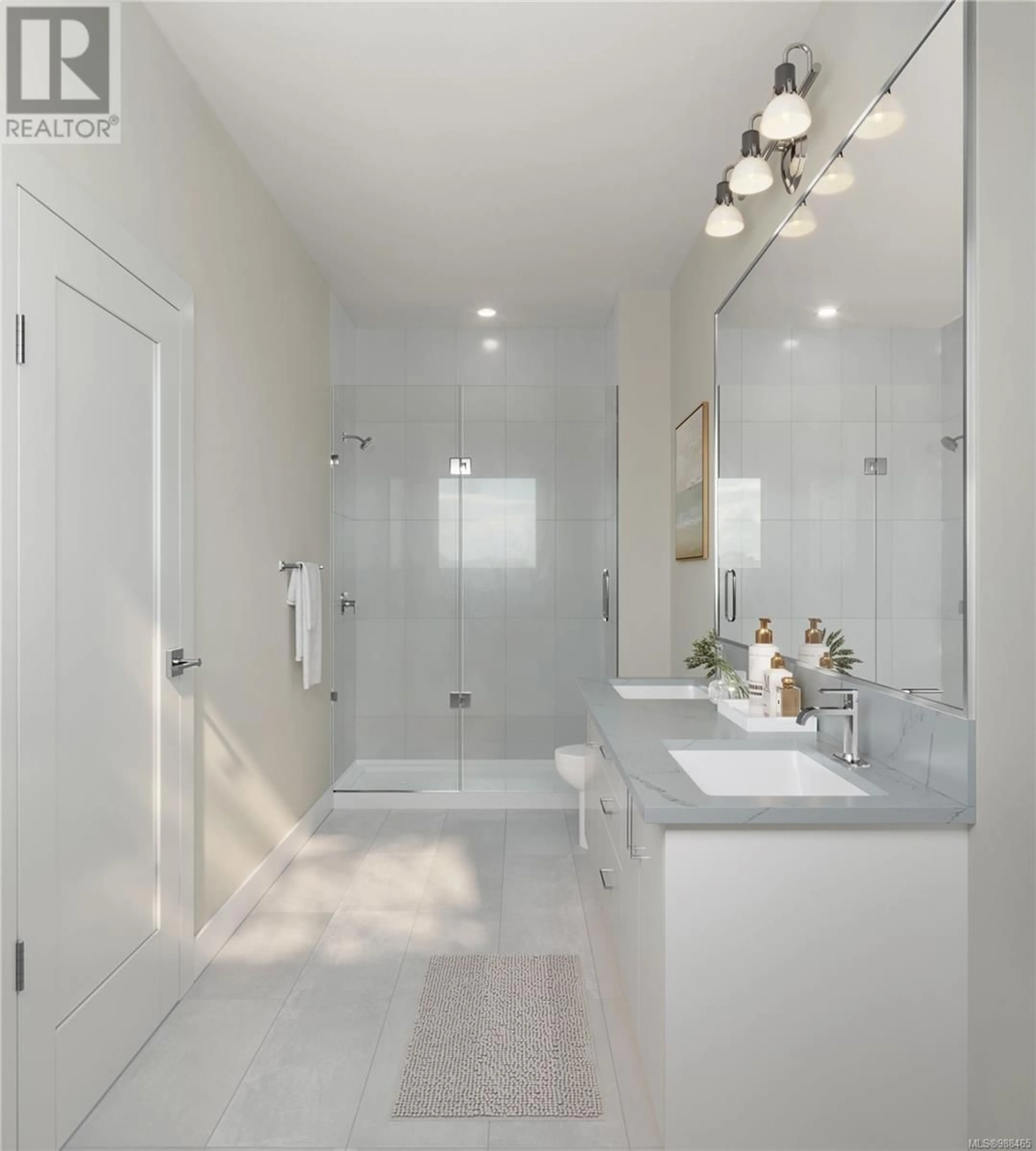 Contemporary bathroom, ceramic/tile floor for 132 2950 Constellation Ave, Langford British Columbia V9B7B2