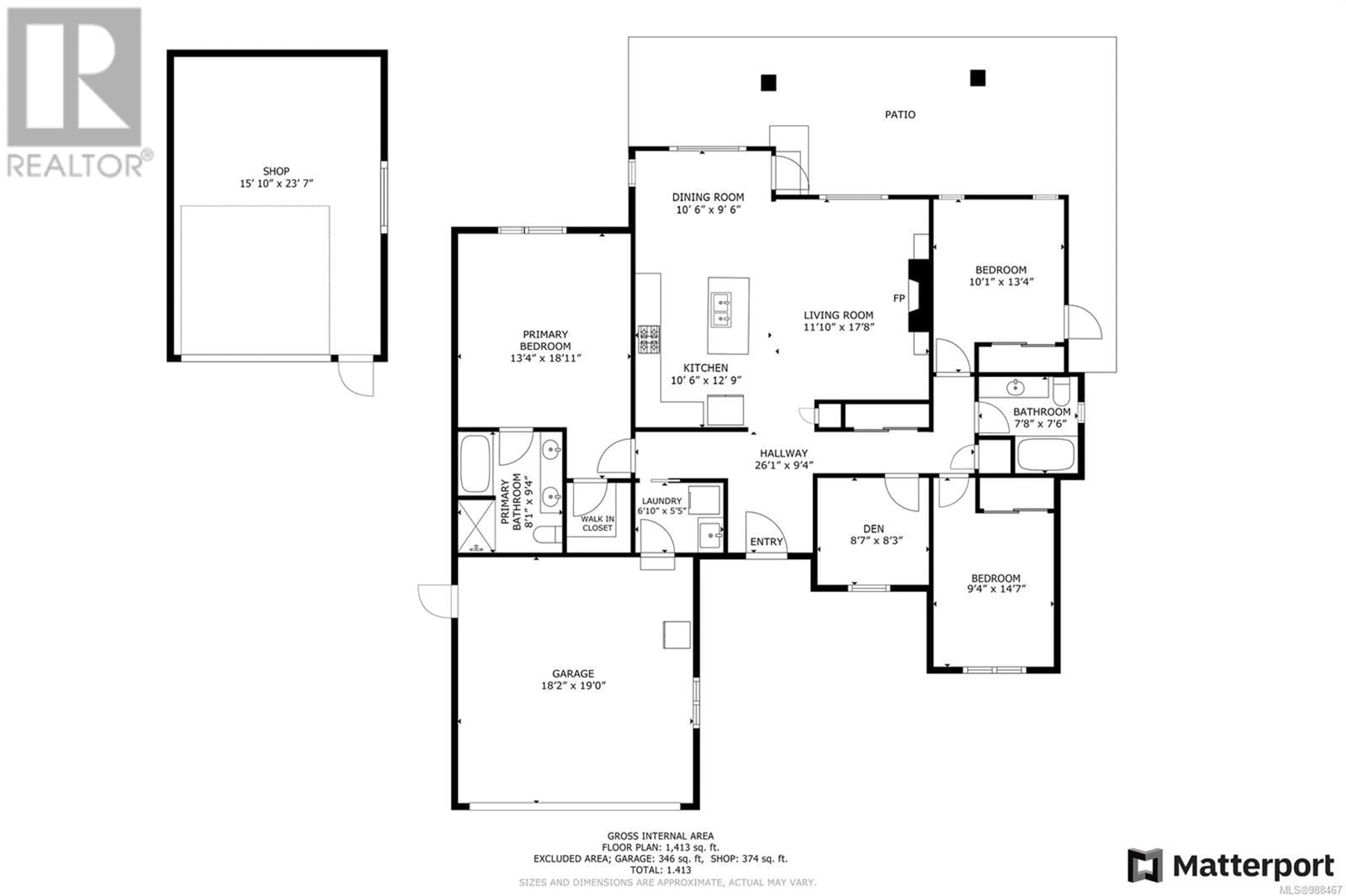 Floor plan for 65 Westhaven Way, Campbell River British Columbia V9W0A1