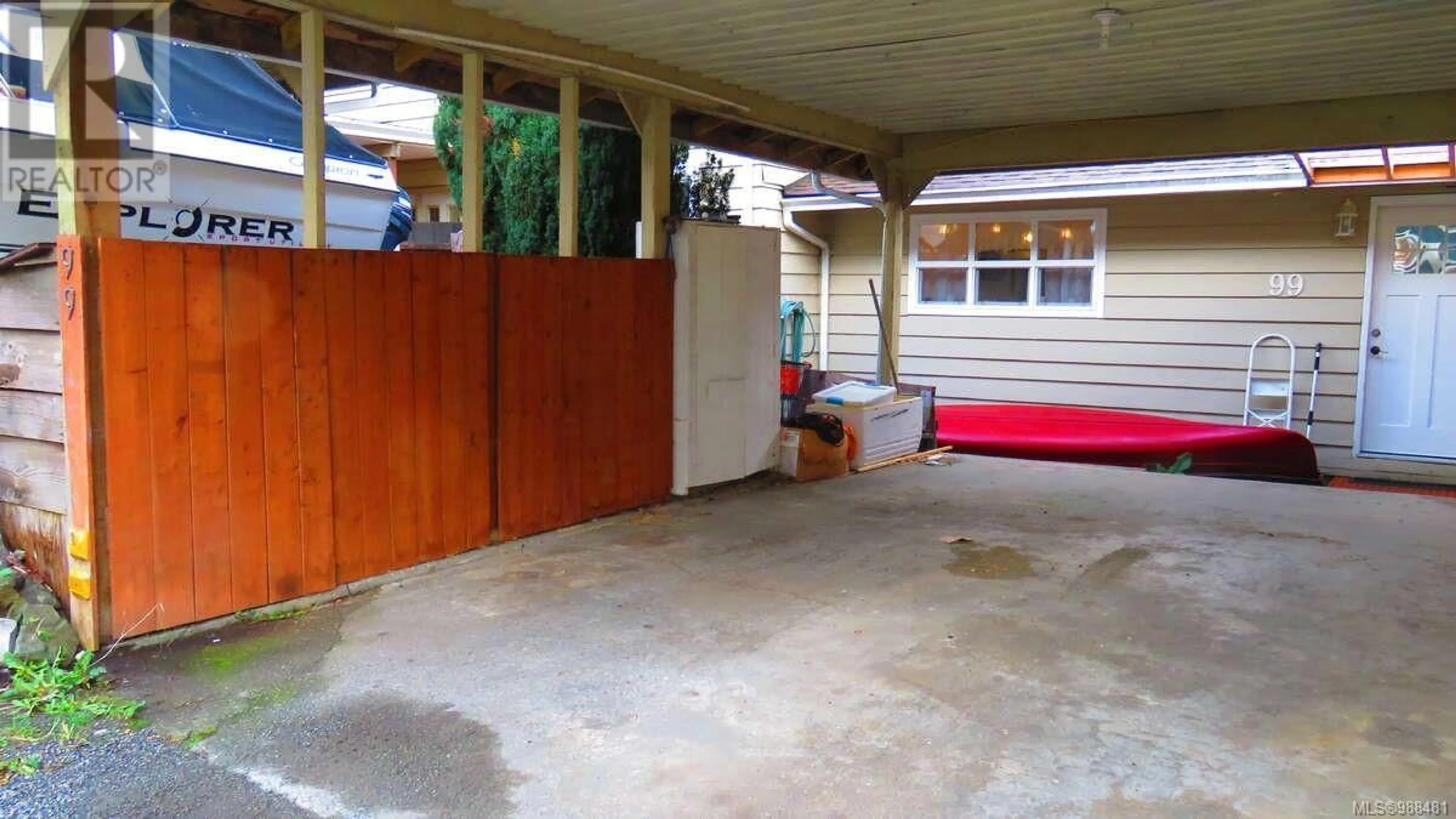 Indoor garage for 99 McKay Cres, Port Alice British Columbia V0N2N0