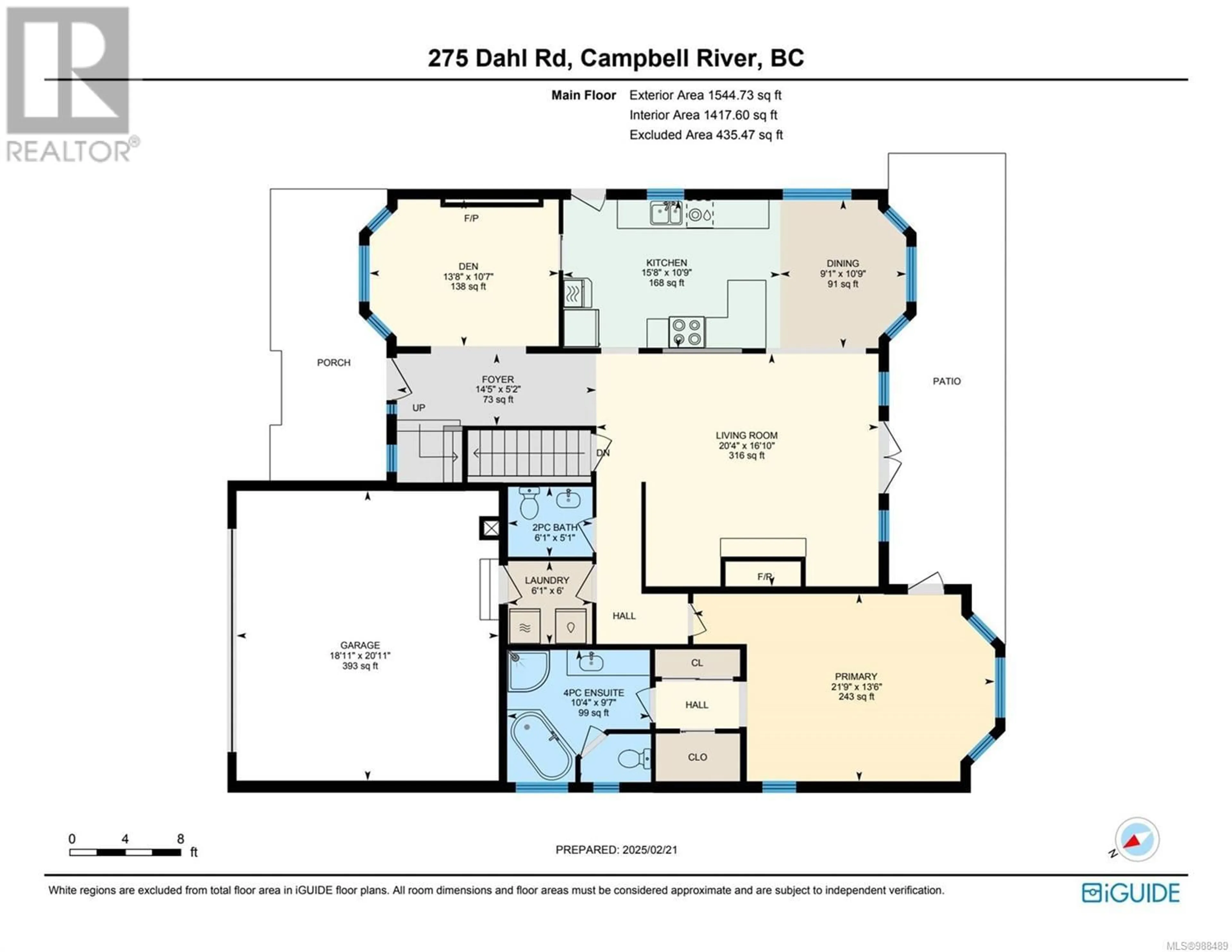 Floor plan for 275 Dahl Rd, Campbell River British Columbia V9W7X8