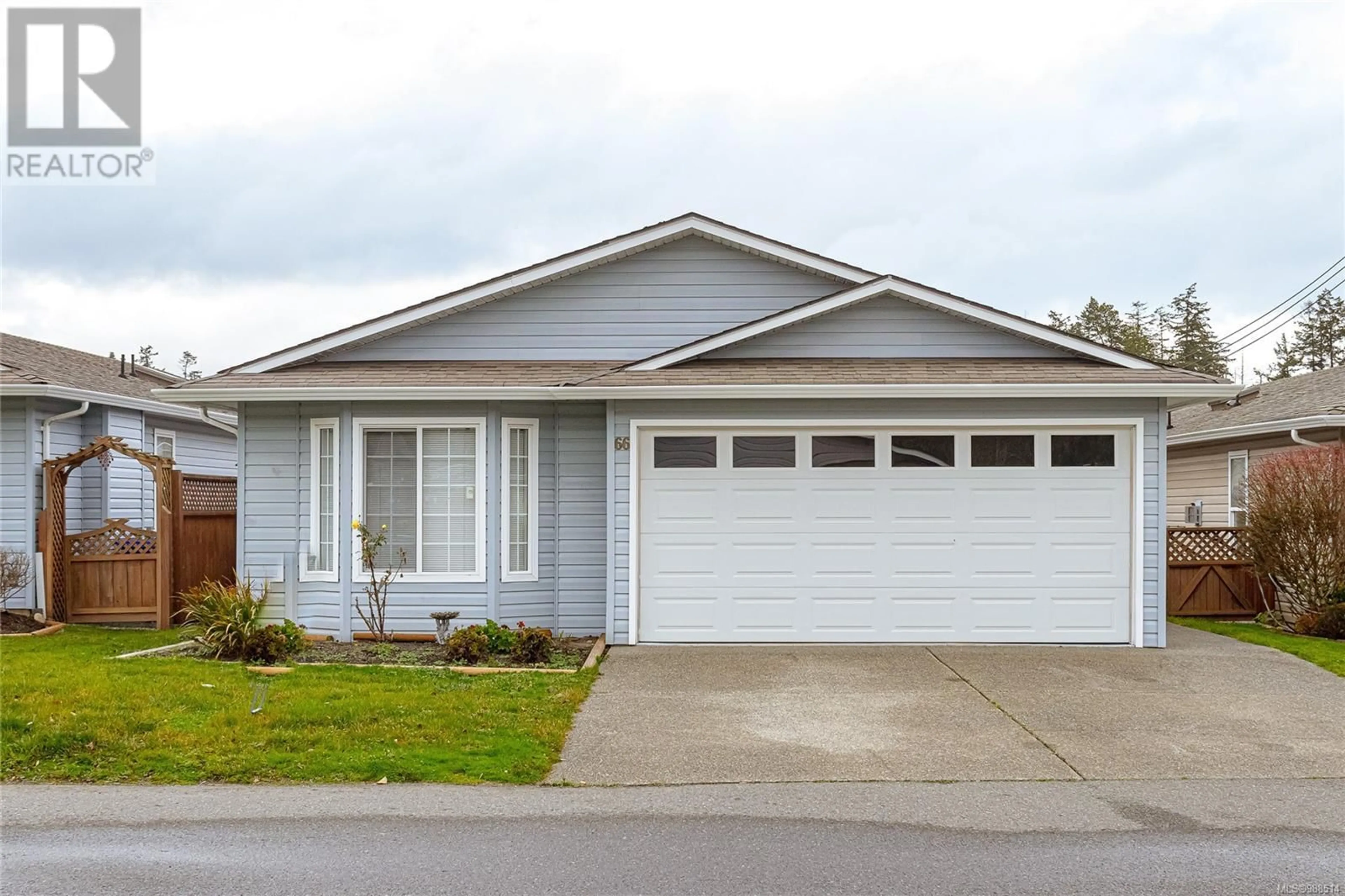 Home with vinyl exterior material, street for 66 7570 Tetayut Rd, Central Saanich British Columbia V8M2H4