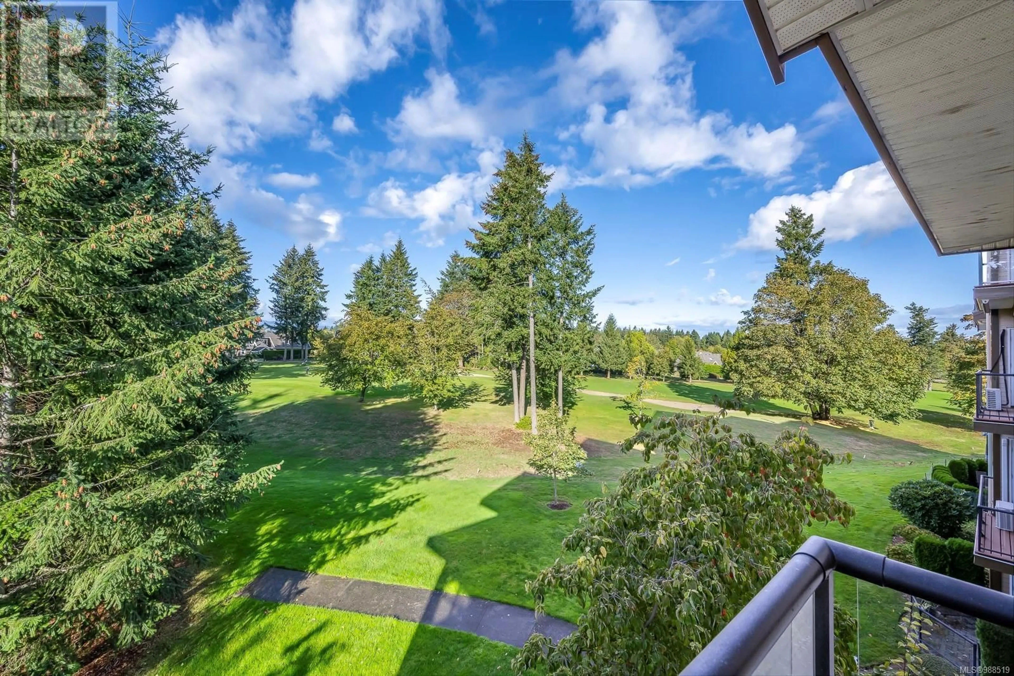 Patio, forest/trees view for 134 - 3666 ROYAL VISTA WAY, Courtenay British Columbia V9N9X7