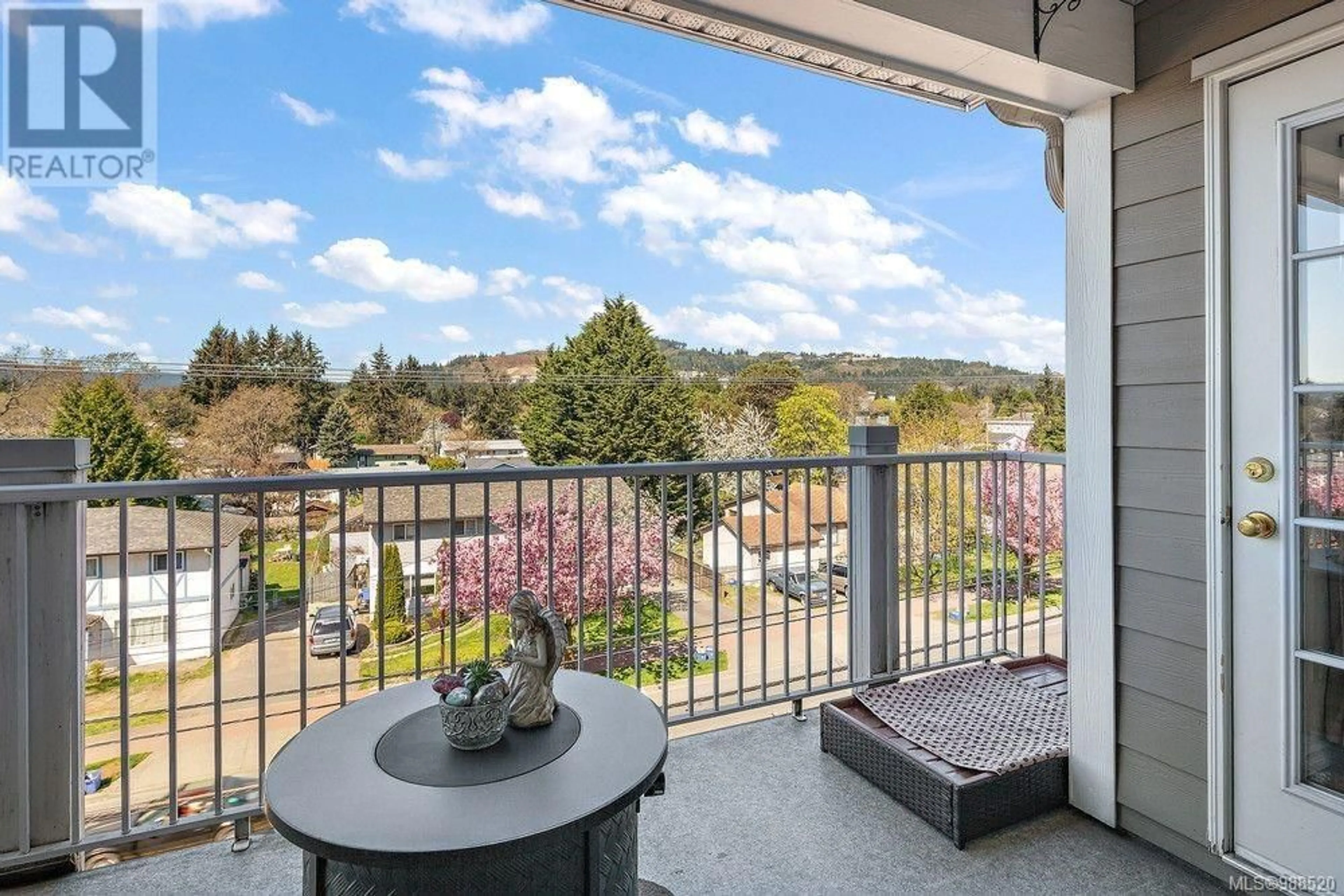 Patio, water/lake/river/ocean view for 407 2823 Jacklin Rd, Langford British Columbia V9B3Y1