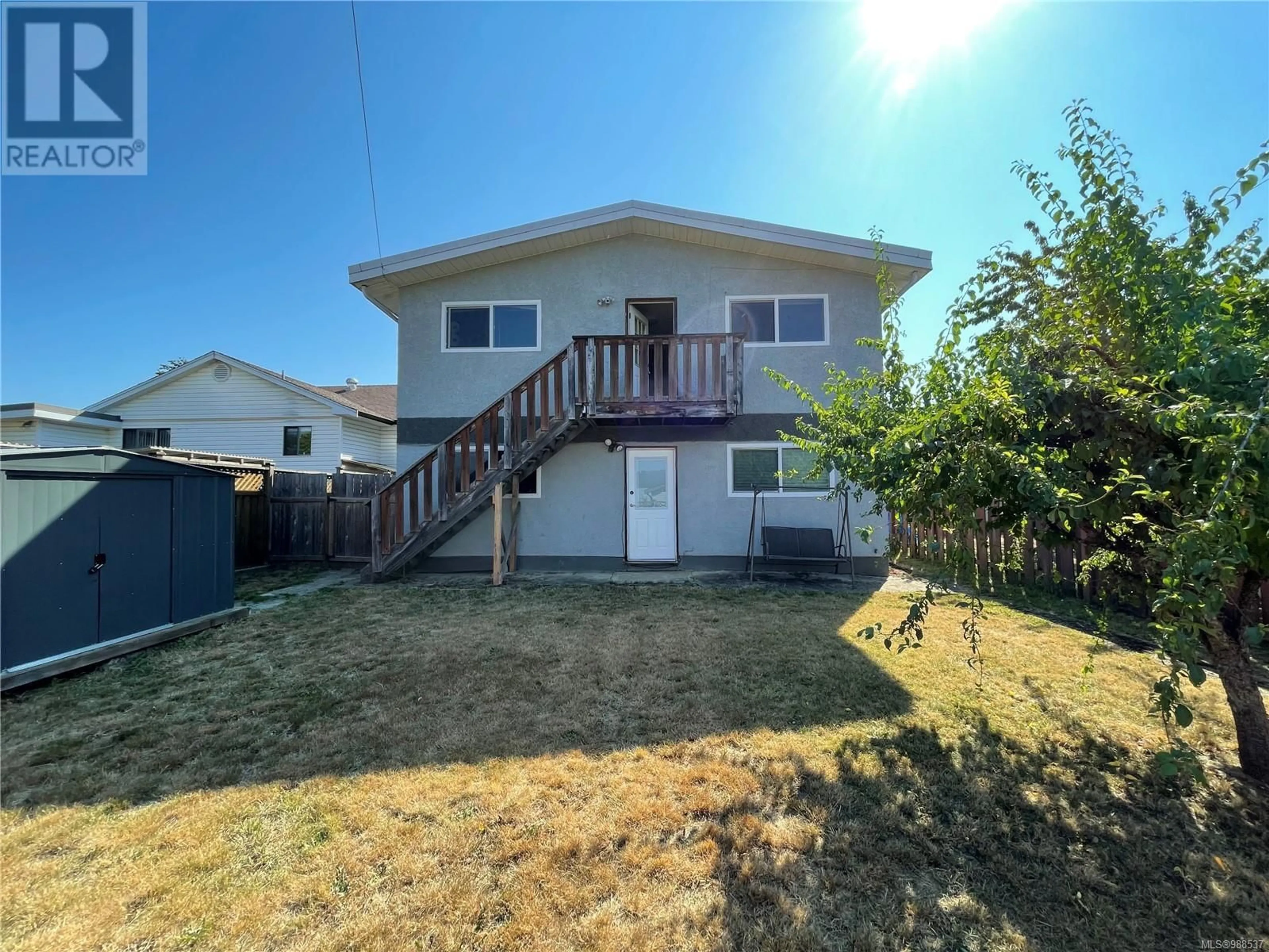 A pic from outside/outdoor area/front of a property/back of a property/a pic from drone, street for 3564 11th Ave, Port Alberni British Columbia V9Y4Y7