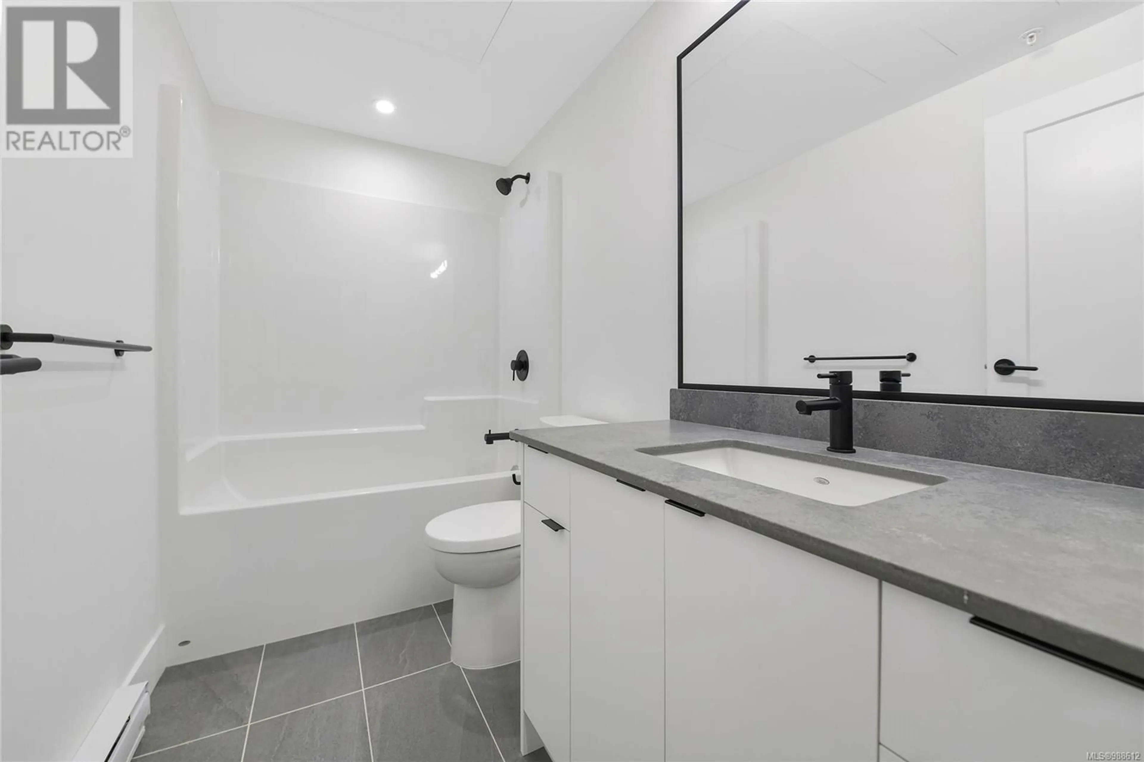 Standard bathroom, ceramic/tile floor for 204 - 1114 SAMAR CRESCENT, Langford British Columbia V9B3R6