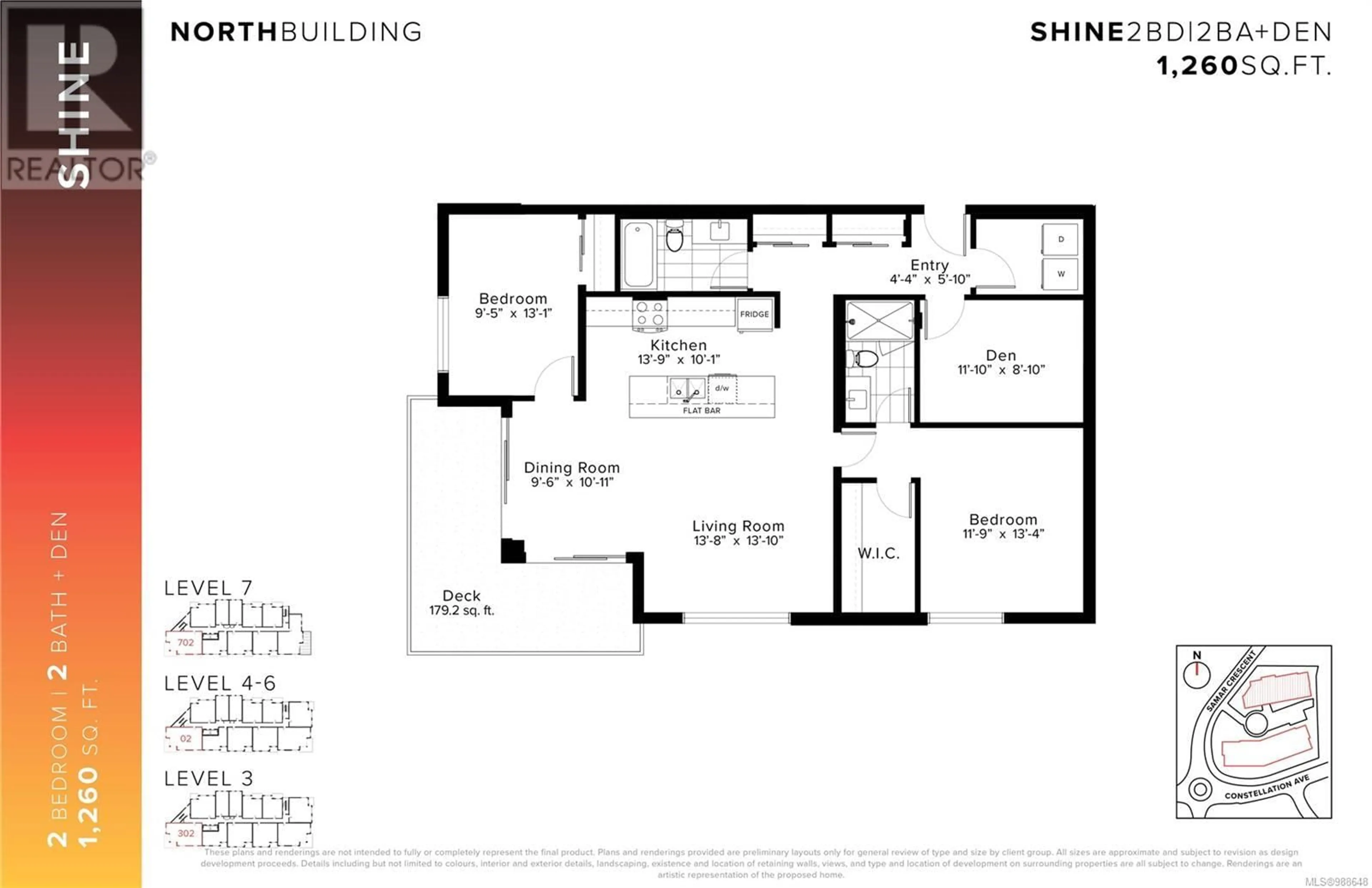 Floor plan for 302 1114 Samar Cres, Langford British Columbia V9B7C5