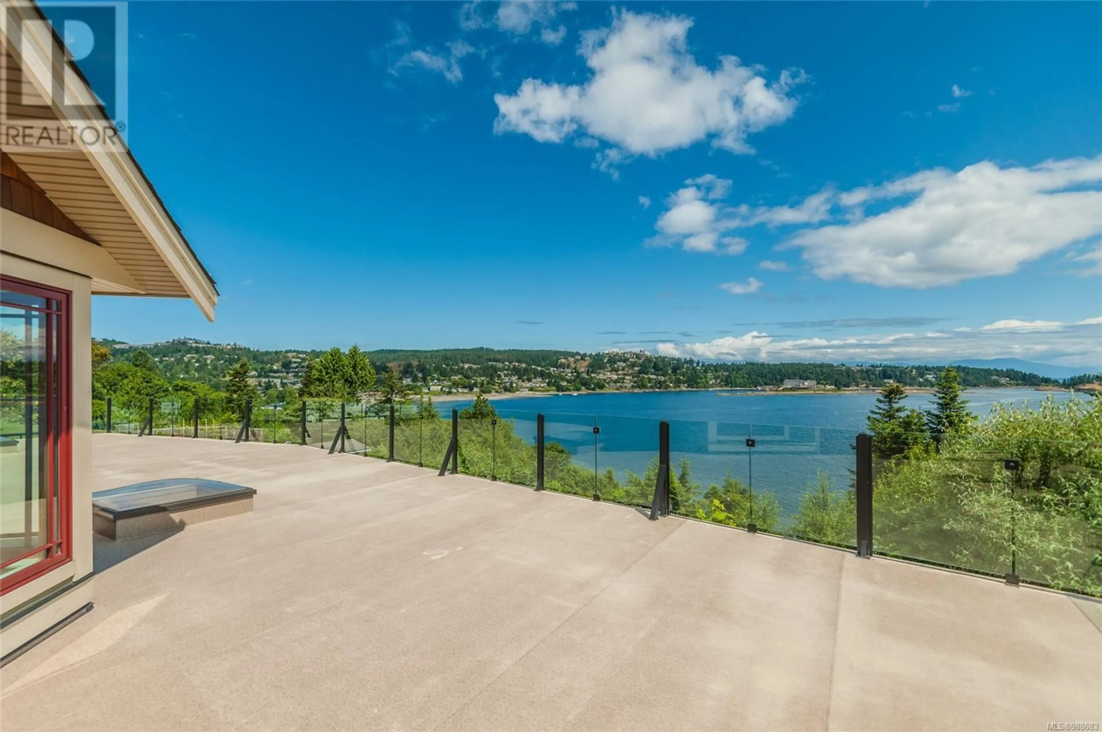 Patio, water/lake/river/ocean view for 191 Cilaire Dr, Nanaimo British Columbia V9R5B1