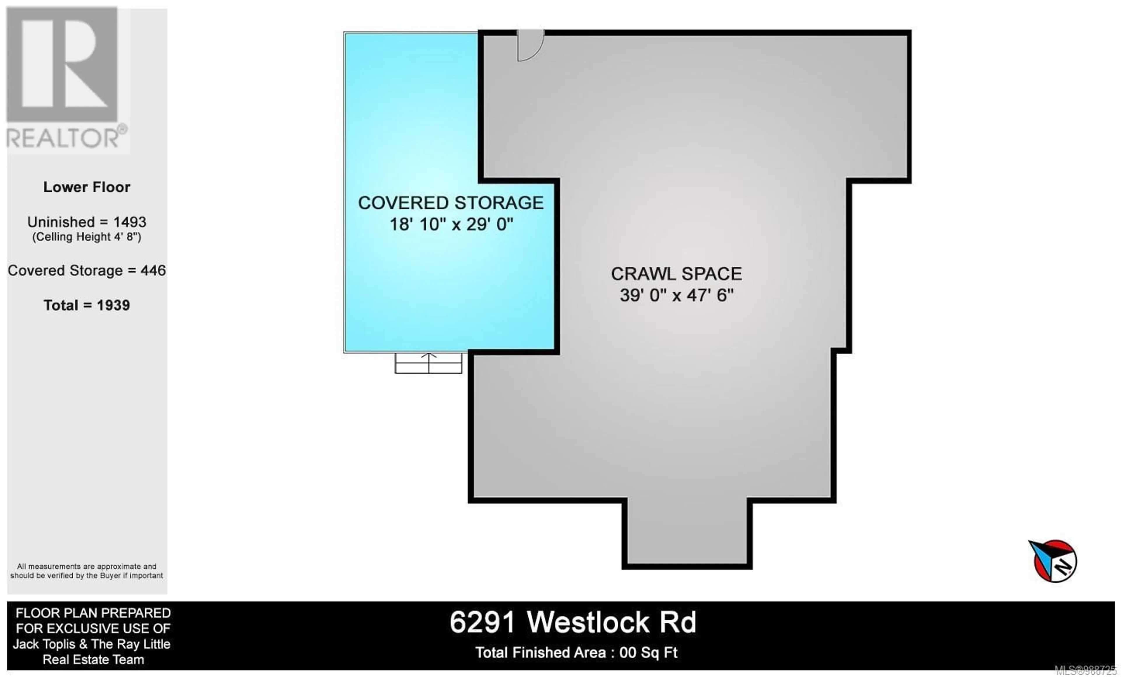 Floor plan for 6291 Westlock Rd, Duncan British Columbia V9L5N8