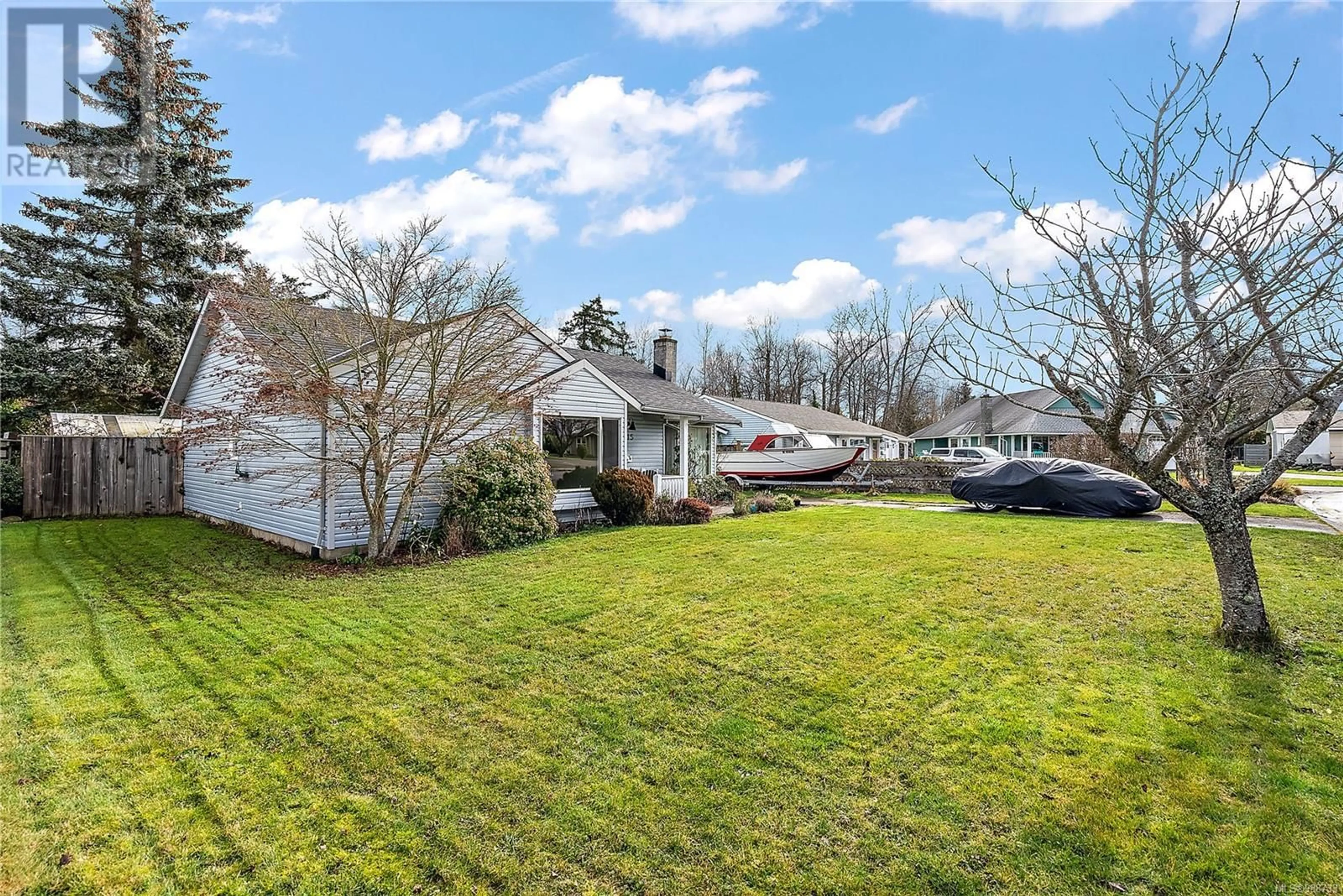 A pic from outside/outdoor area/front of a property/back of a property/a pic from drone, street for 9615 Barnes Pl, Sidney British Columbia V8L4X7